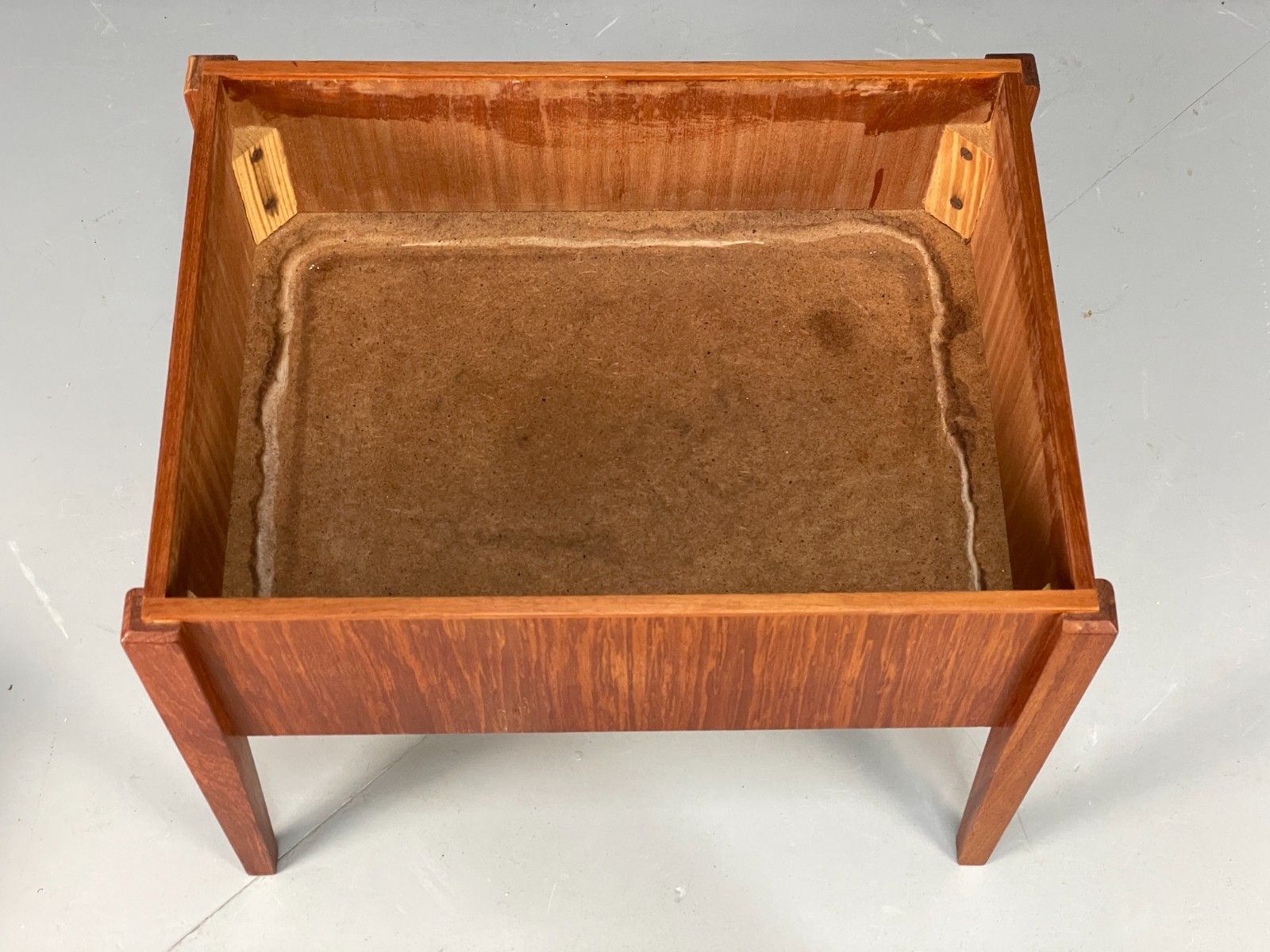 photo furniture Vintage Teak Flower Planter Drinks Cooler Danish 1960s Mid Century Eb11494 Mwoo