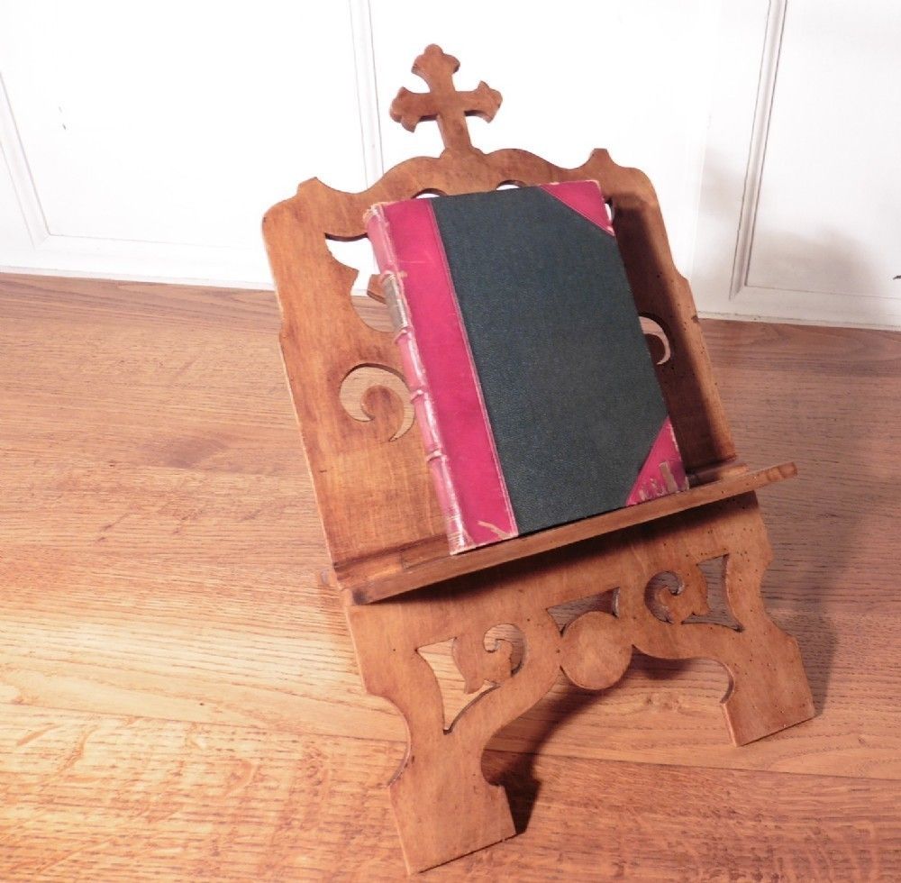 French Cherry Wood Book Rest, Music Stand