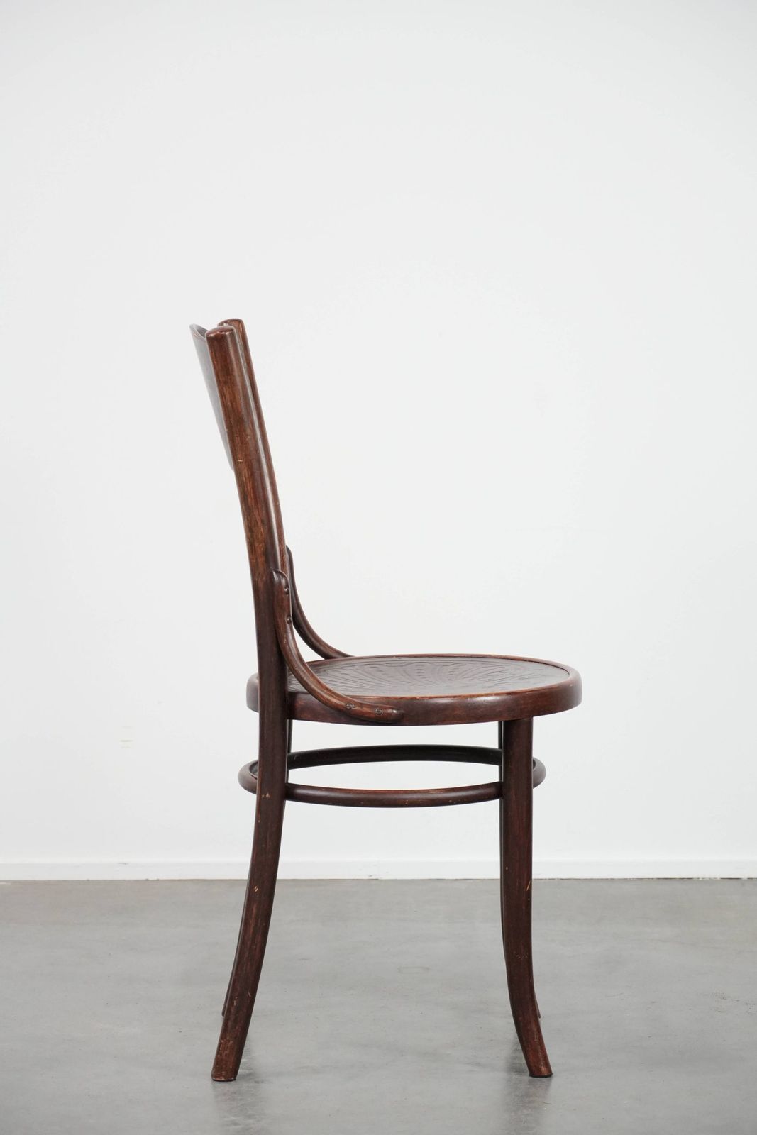 Vintage Timeless Wooden Cosmos Bistro Design Chair With Beautiful Carvings photo for sale
