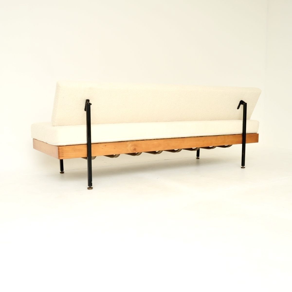 Vintage Sofa Bed In Steel And Birch photo 1625.0