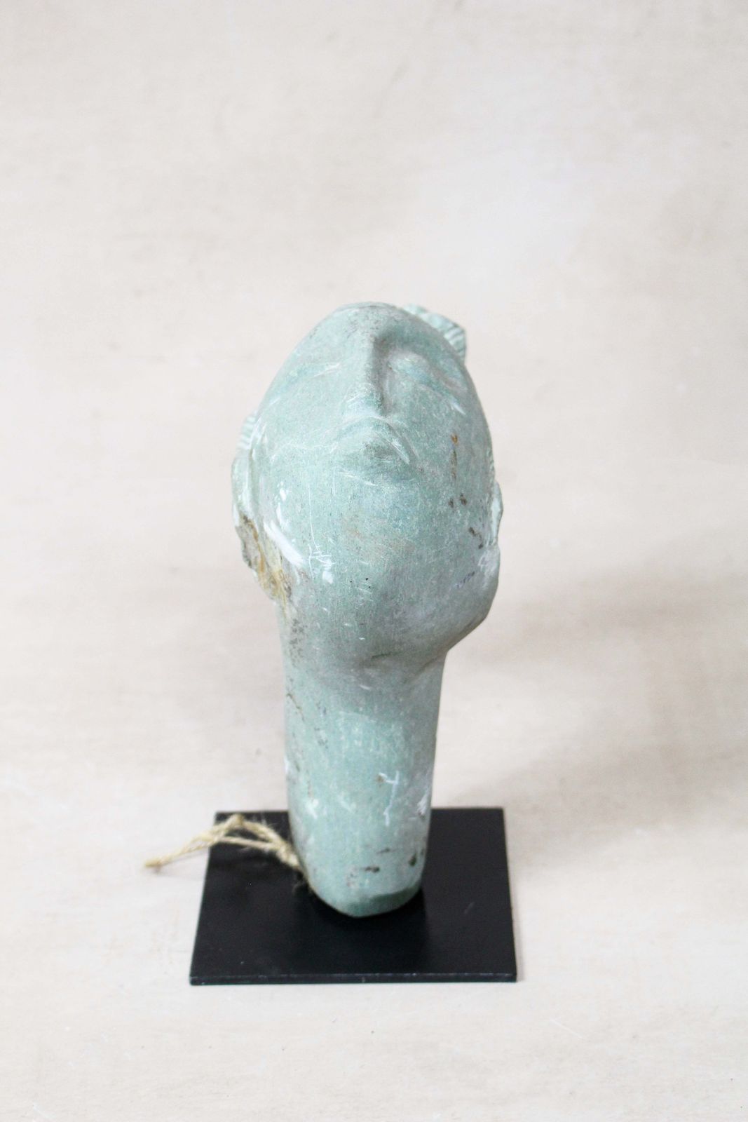 Stone Head Sculpture By Rizimu Chiwawa Zimbabwe 30.7 photo for sale