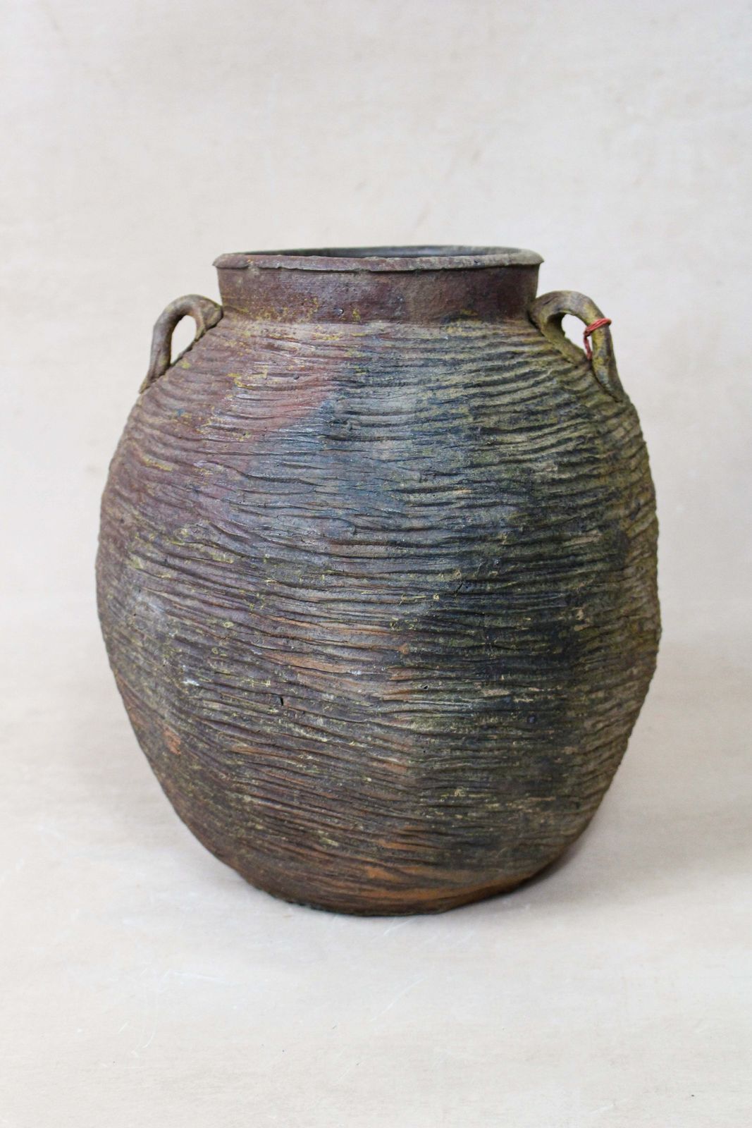 Antique Earthenware Preserve Pots   Aep 12