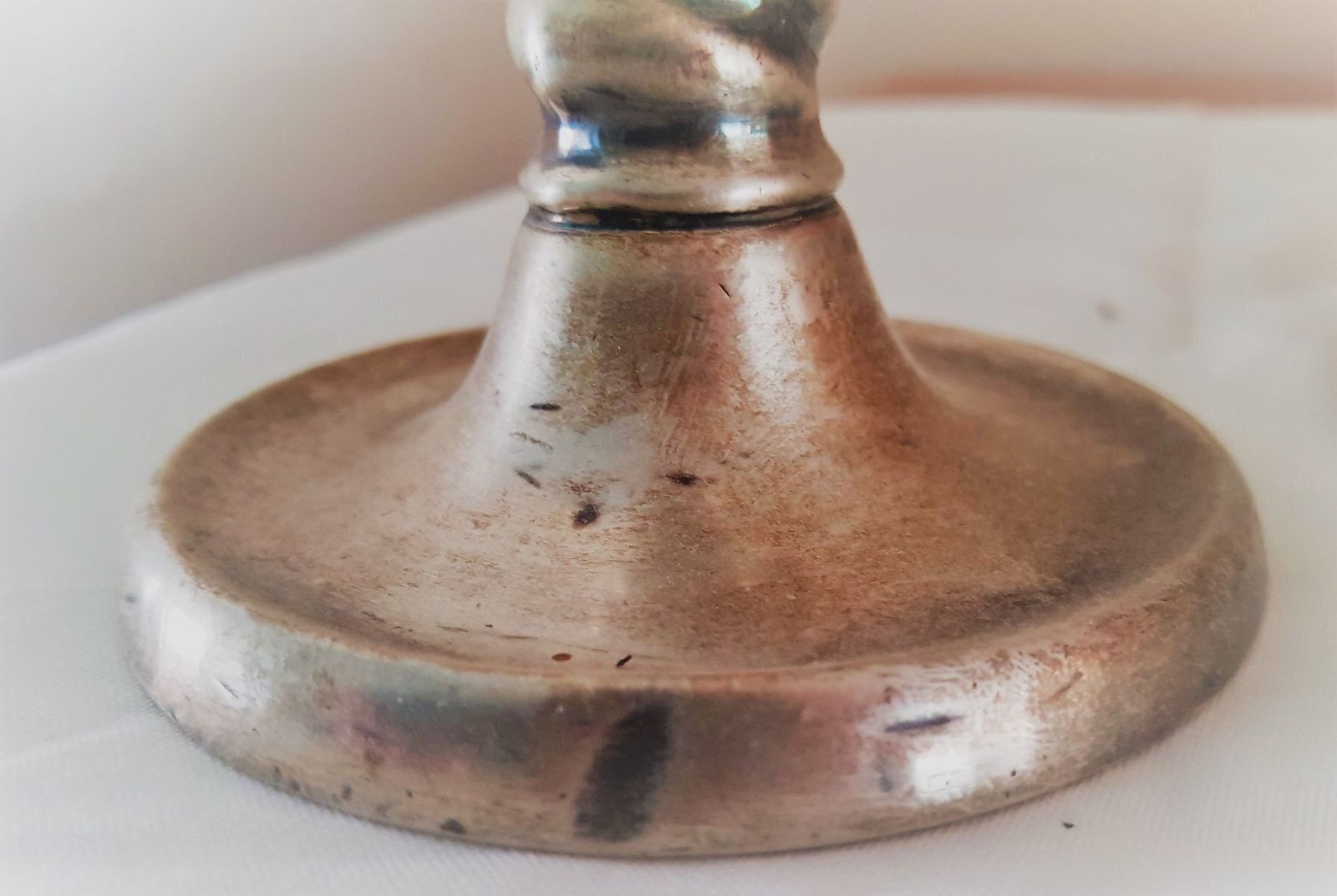 English Sterling Silver Candle Holders, 1920s, Set Of 2 photo furniture