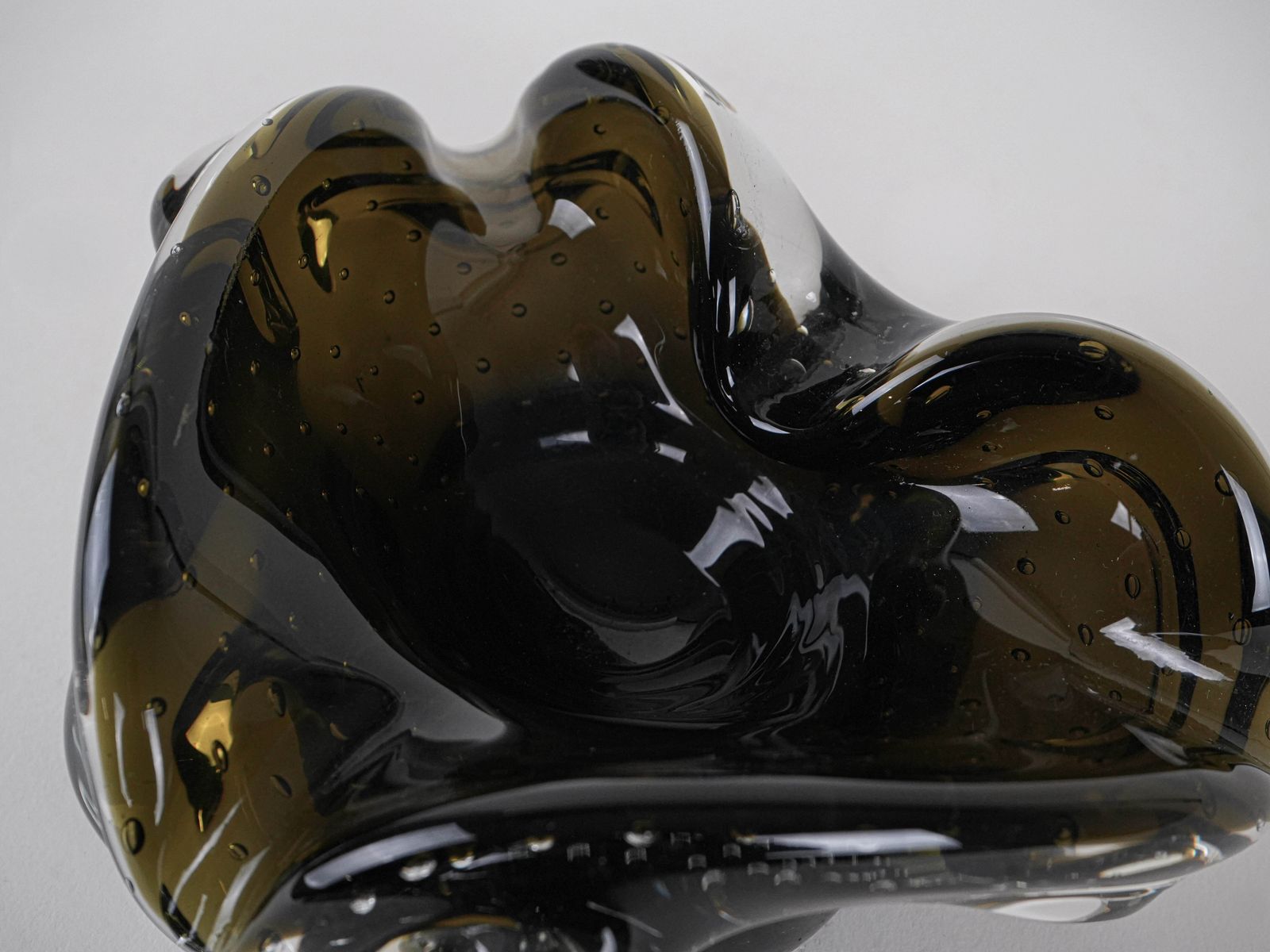 Platter, Murano Glass, Italian Design, 1960s, Made In Italy photo vinterior