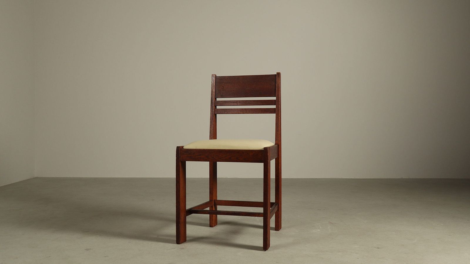 photo for sale Set Of 4 Oak Dining Chairs From The Hague School, 1925 1935