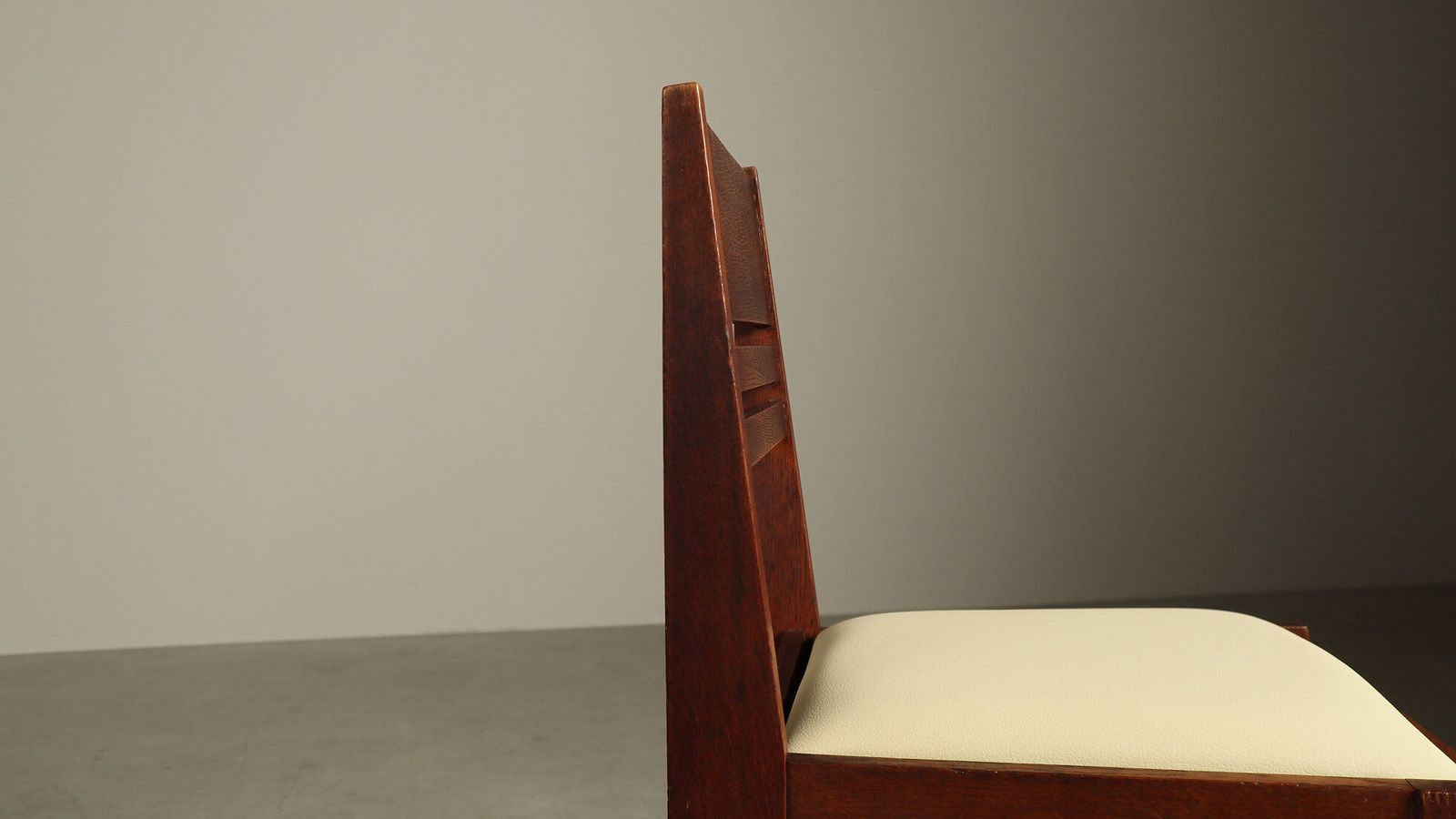 photo vinterior Set Of 4 Oak Dining Chairs From The Hague School, 1925 1935