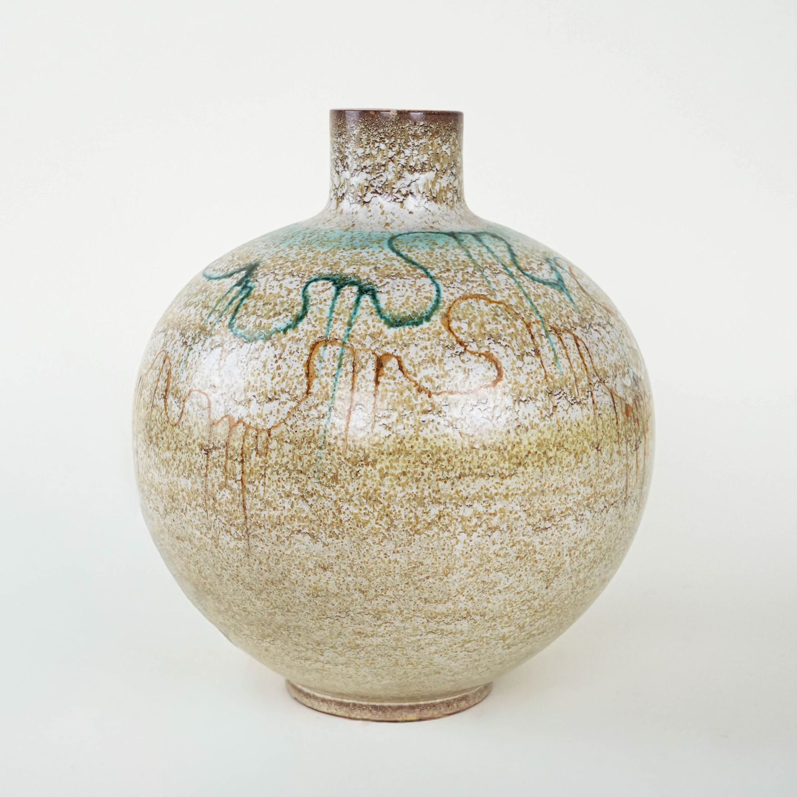 Ceramic Vase, Italian Design, 1960s, Manufactured In Italy photo furniture
