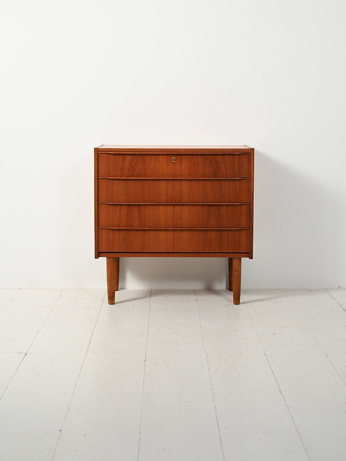 Scandinavian Teak Chest Of Drawers From The 1960s photo furniture