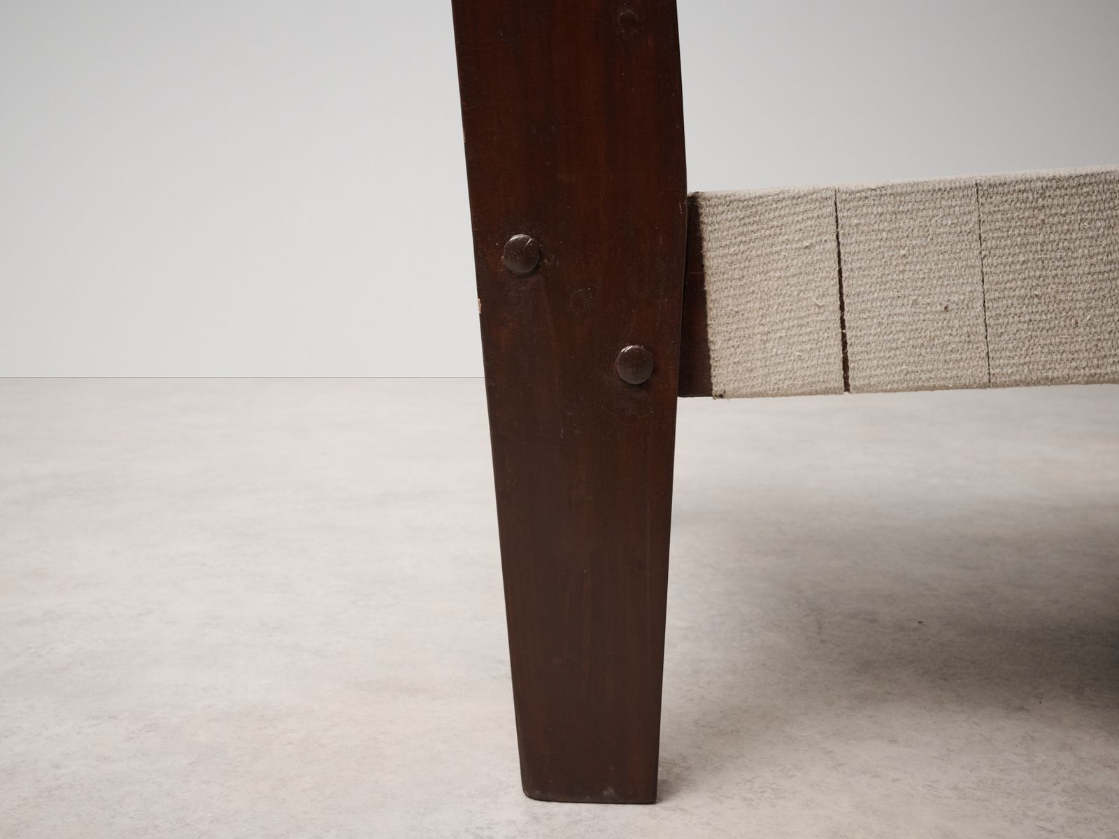 Pierre Jeanneret Lounge Chairs Model No. 'Pj Si 08 A' Chandigarh, India, C1953 photo vinterior