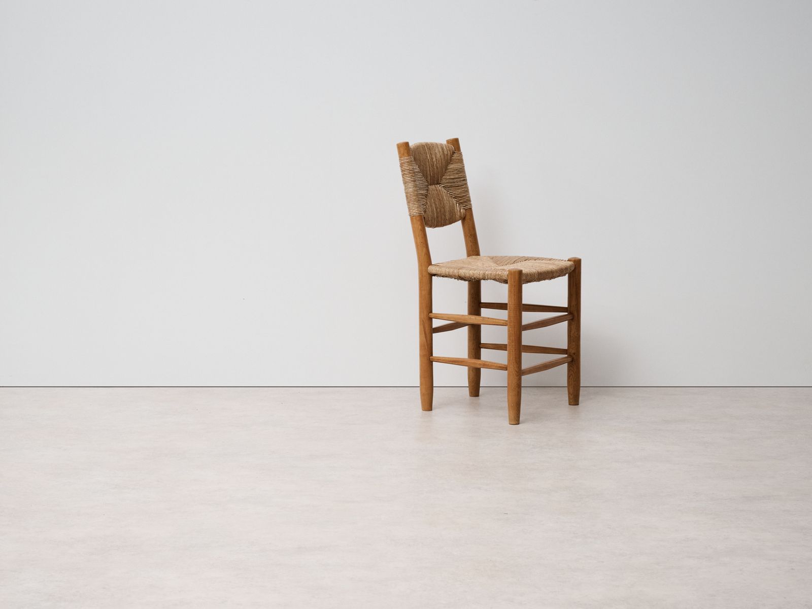 'Bauche No. 19' Chair By Charlotte Perriand France, 1950s photo vintage