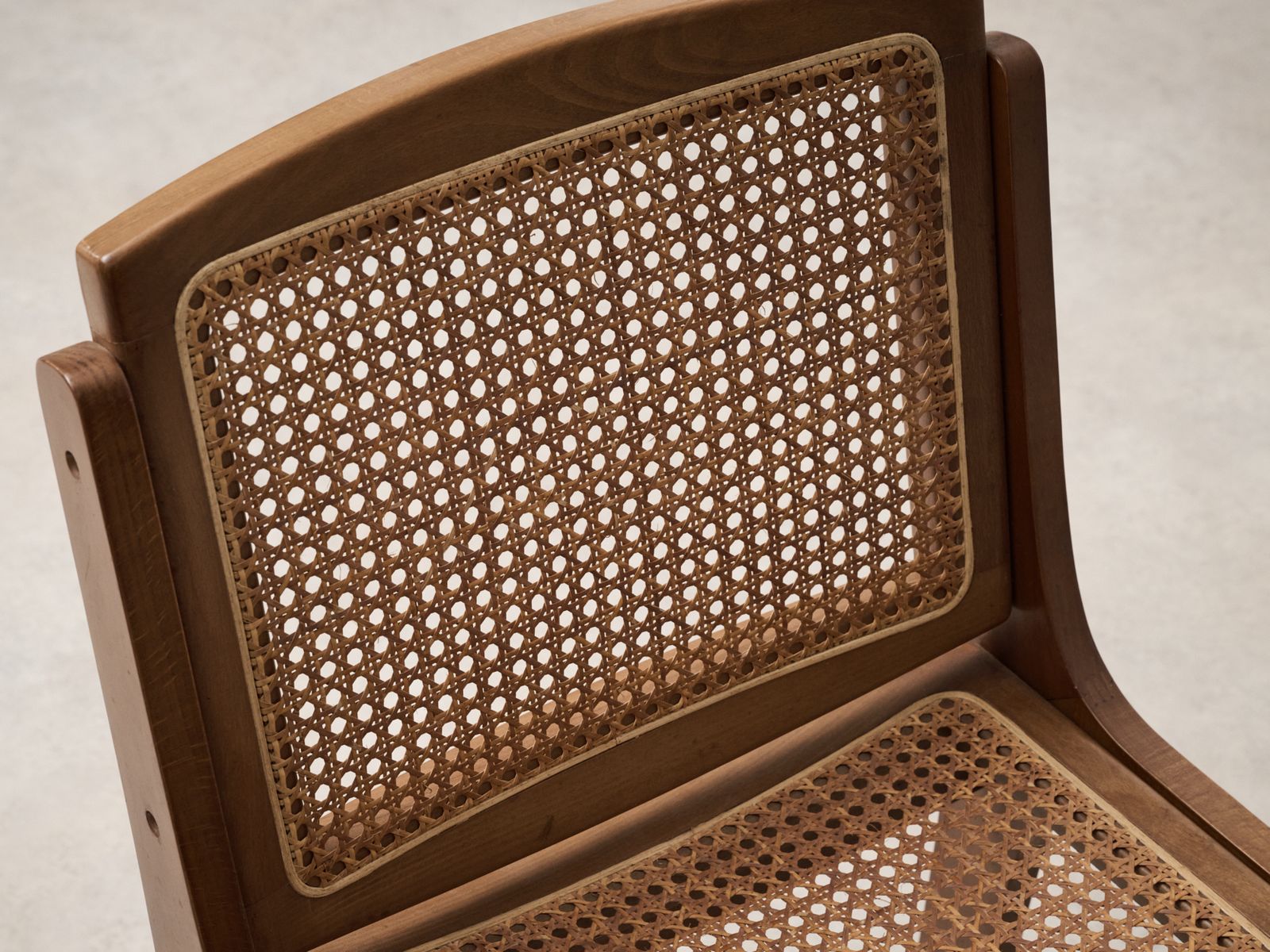 Vienna Straw Chair By Gigi Sabadin, 1970s photo vintage