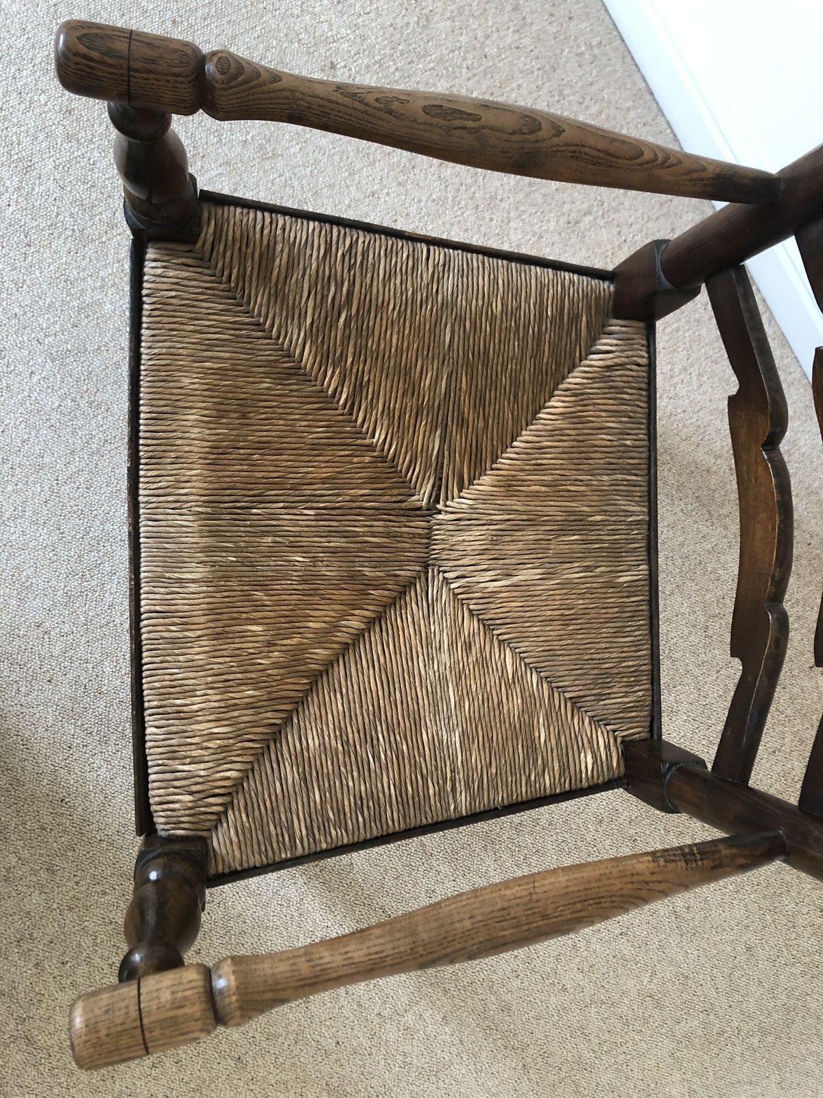 photo furniture £50 Off: Ladderback Chair, Low Seat (To Suit A Child's Room, Or Nursing An Infant)