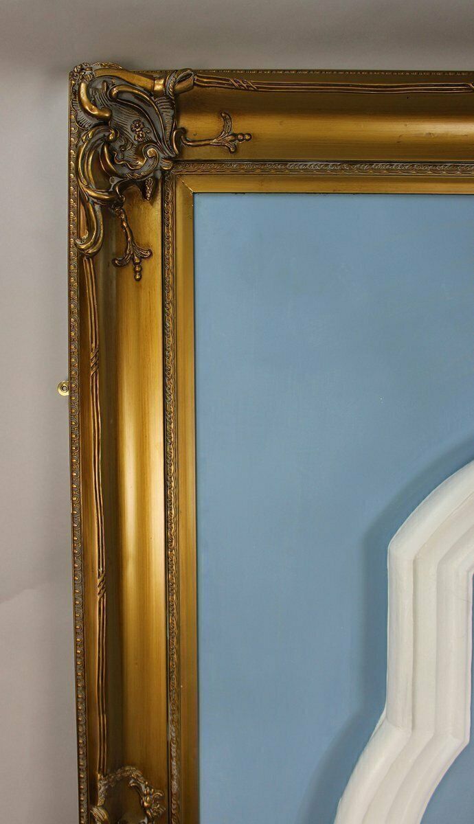 Very Large Plaster Panels Set In Gilt Frames, 1920s, Set Of 4 photo furniture