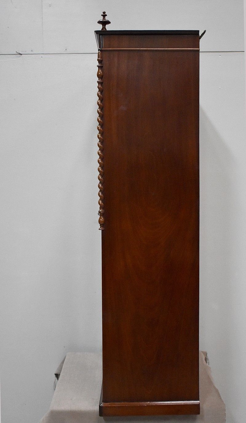 Wall Display Case Mahogany, 19th photo furniture