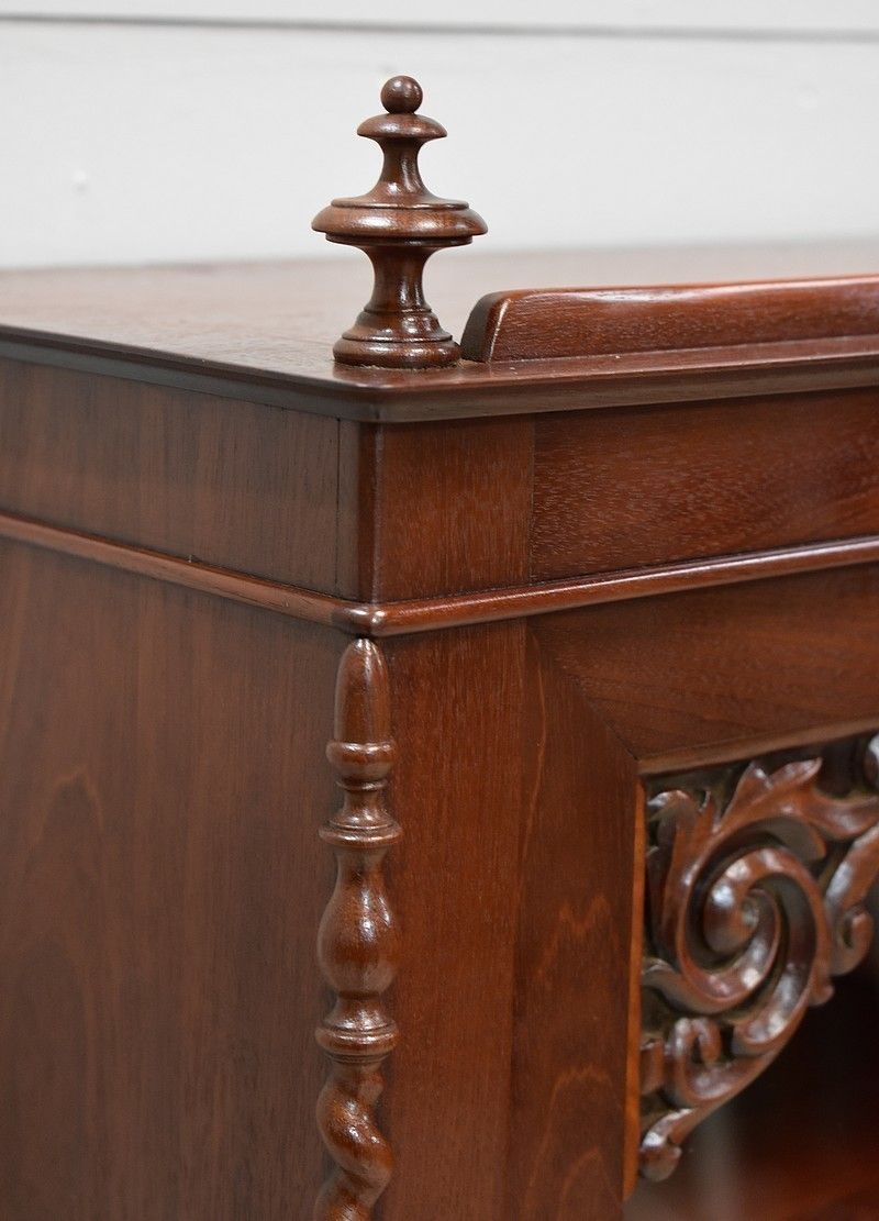 Wall Display Case Mahogany, 19th photo 1680.96