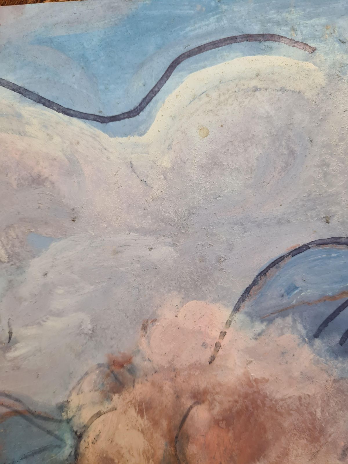 Jean Perretcherry Blossom, Fauvist Landscape Painting, Signed Gouache On Card, Mid Century photo buy