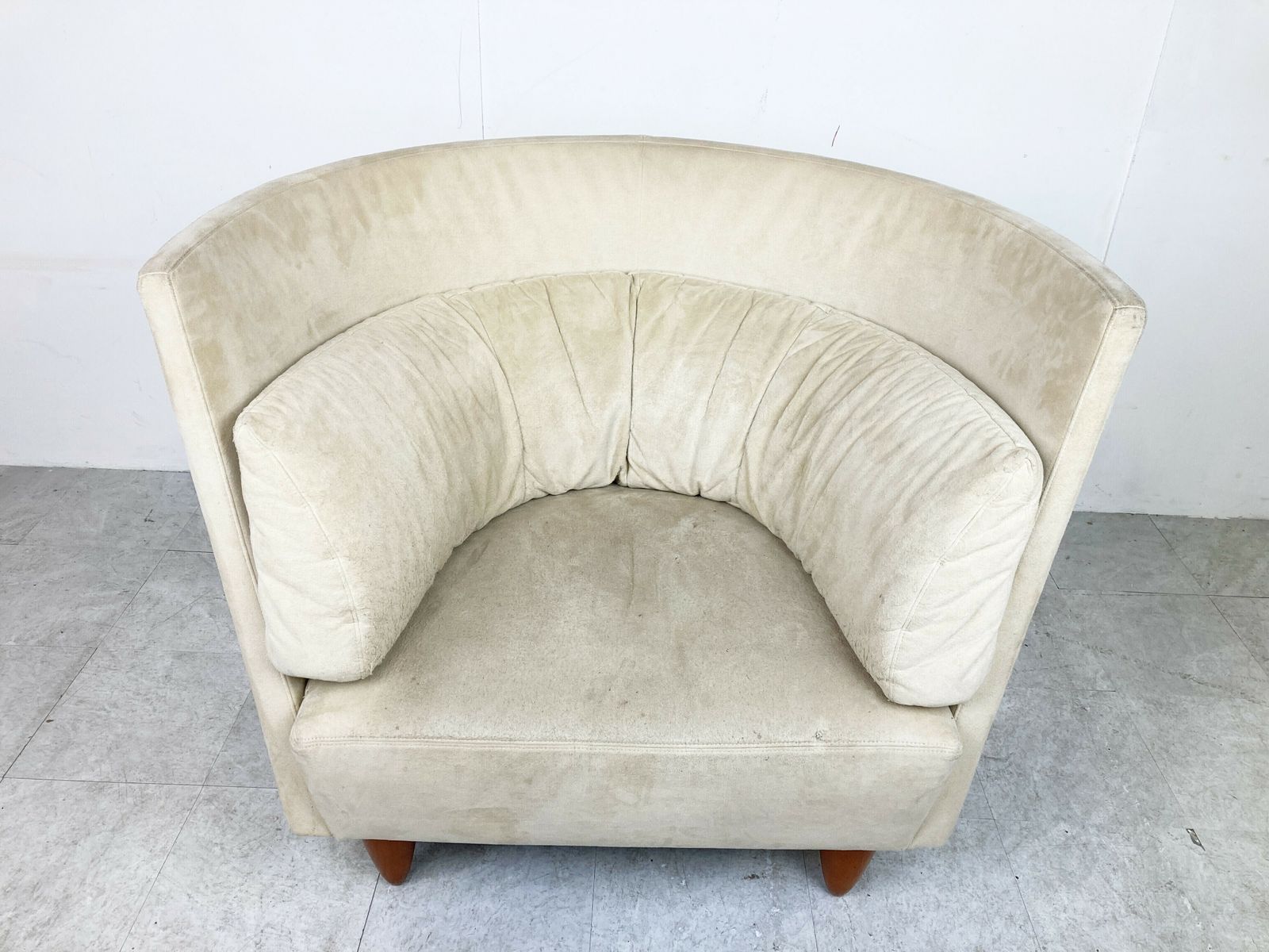 Vintage Highback Lounge Chair By Ligne Roset, 1990s photo for sale