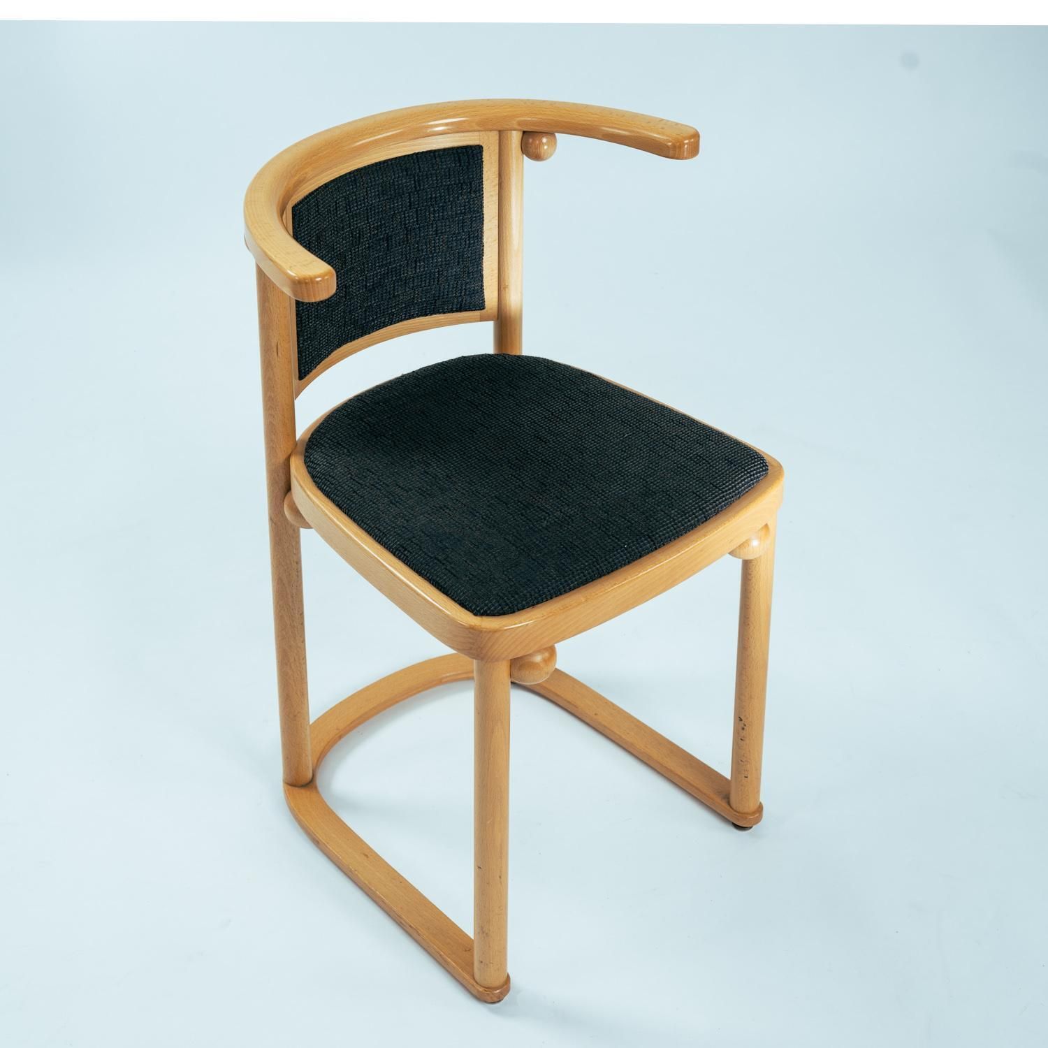 photo vinterior Art Nouveau Fledermaus Chairs By Josef Hoffmann For Wittmann, Set Of 3
