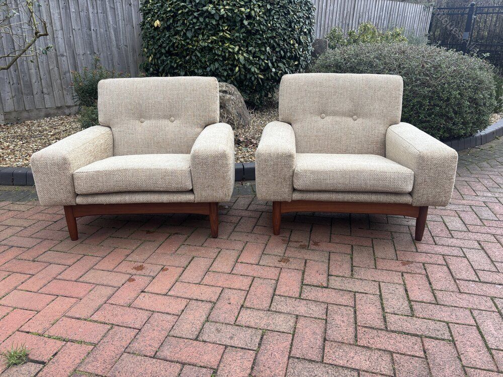 Kofod Larsen For G Plan Pair Of Lounge Chairs