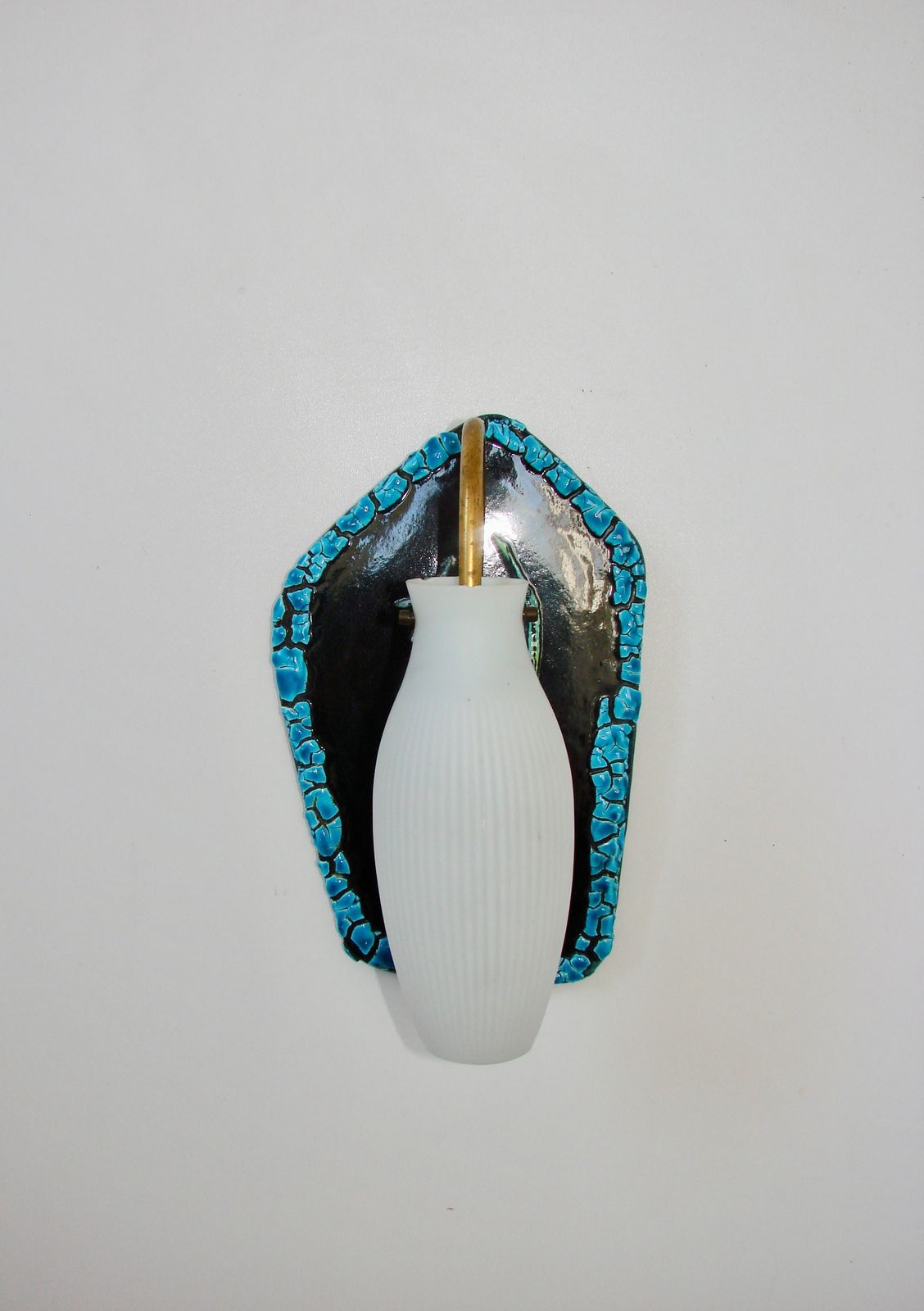 Wall Lamp From The 1960s, Made Of Ceramic. Good Condition, 1xe14. photo furniture