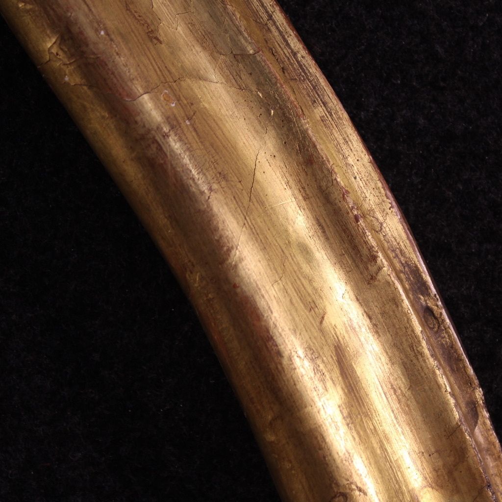 19th Century Italian Oval Gilded Frame photo 1600.0