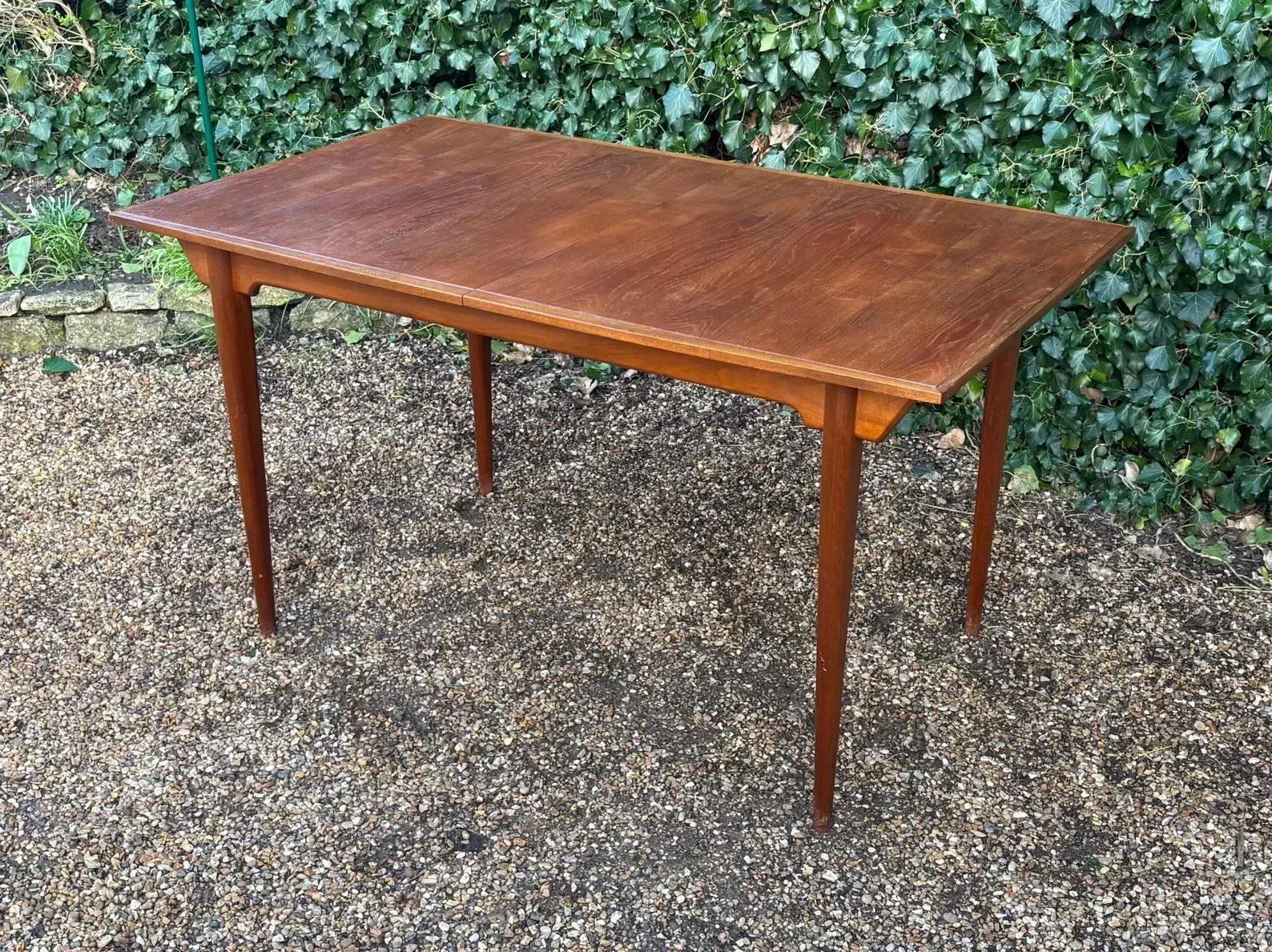 Mid Century McIntosh Extending Dining Table photo Furniture