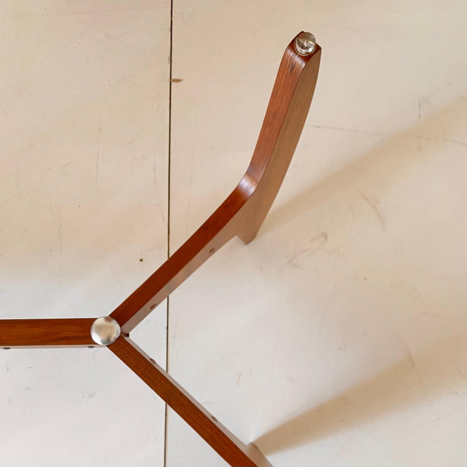 Furniture Midcentury Modern Italian Big Wood Coffetable photo