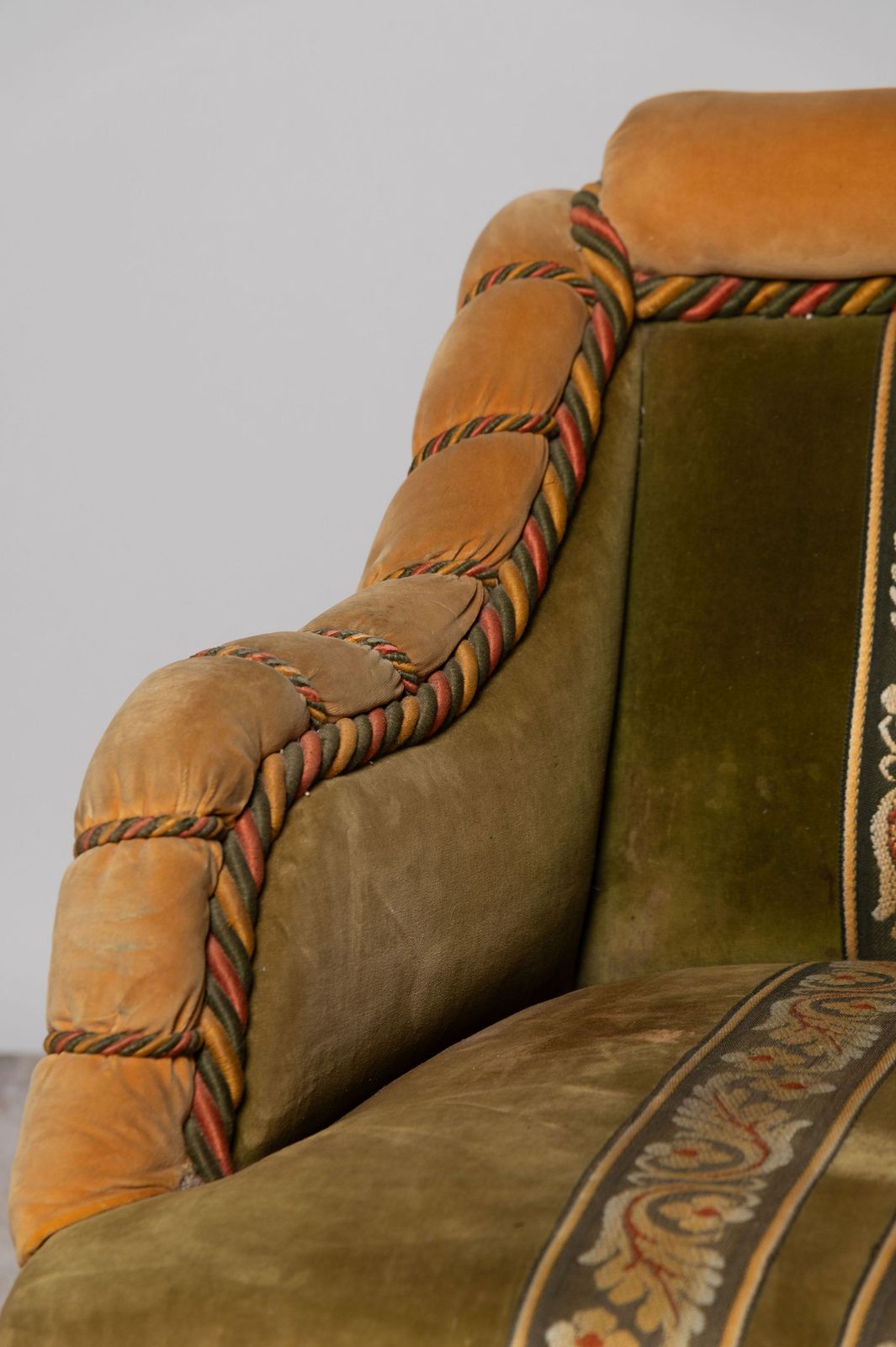 Napoleon III French Chair For Upholstery photo for sale