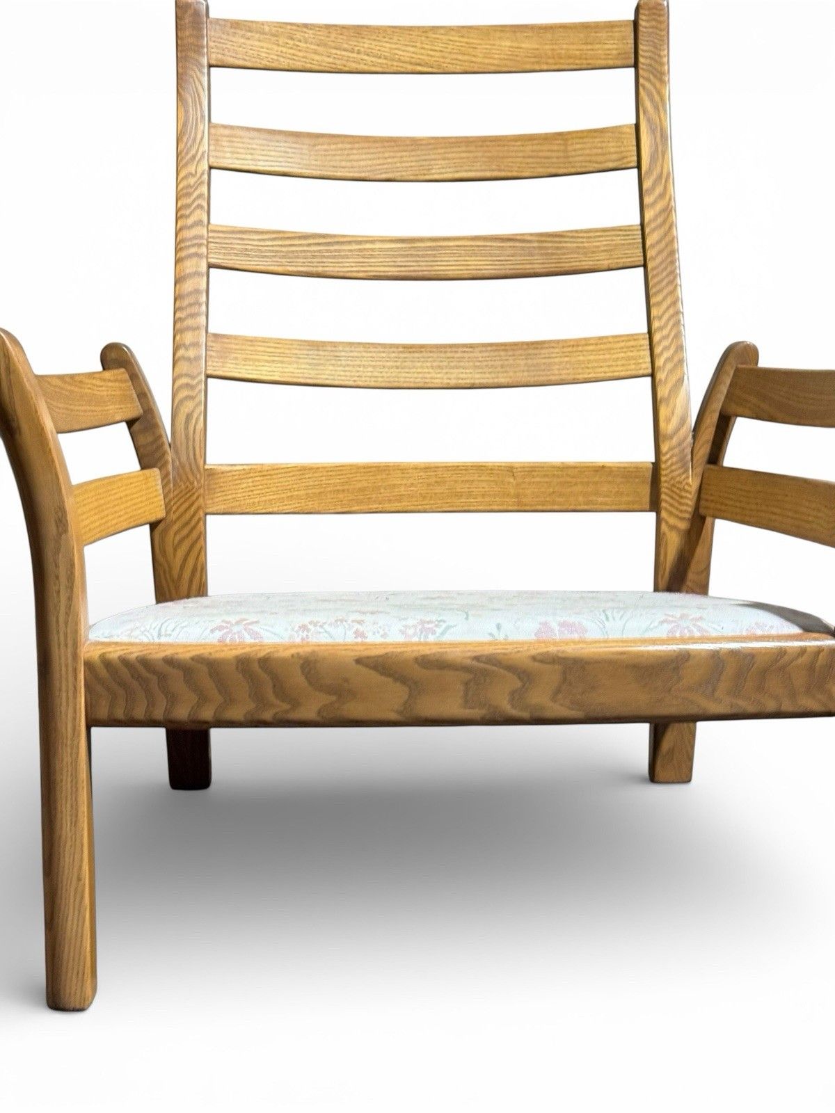 Ercol Golden Dawn Saville Armchair Solid Elm And Beech Beech Mid Century C1970s photo 295.0