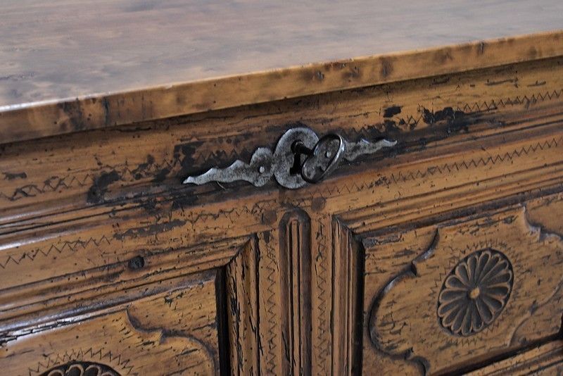 Furniture Small Louis XIV Chest, 19th photo