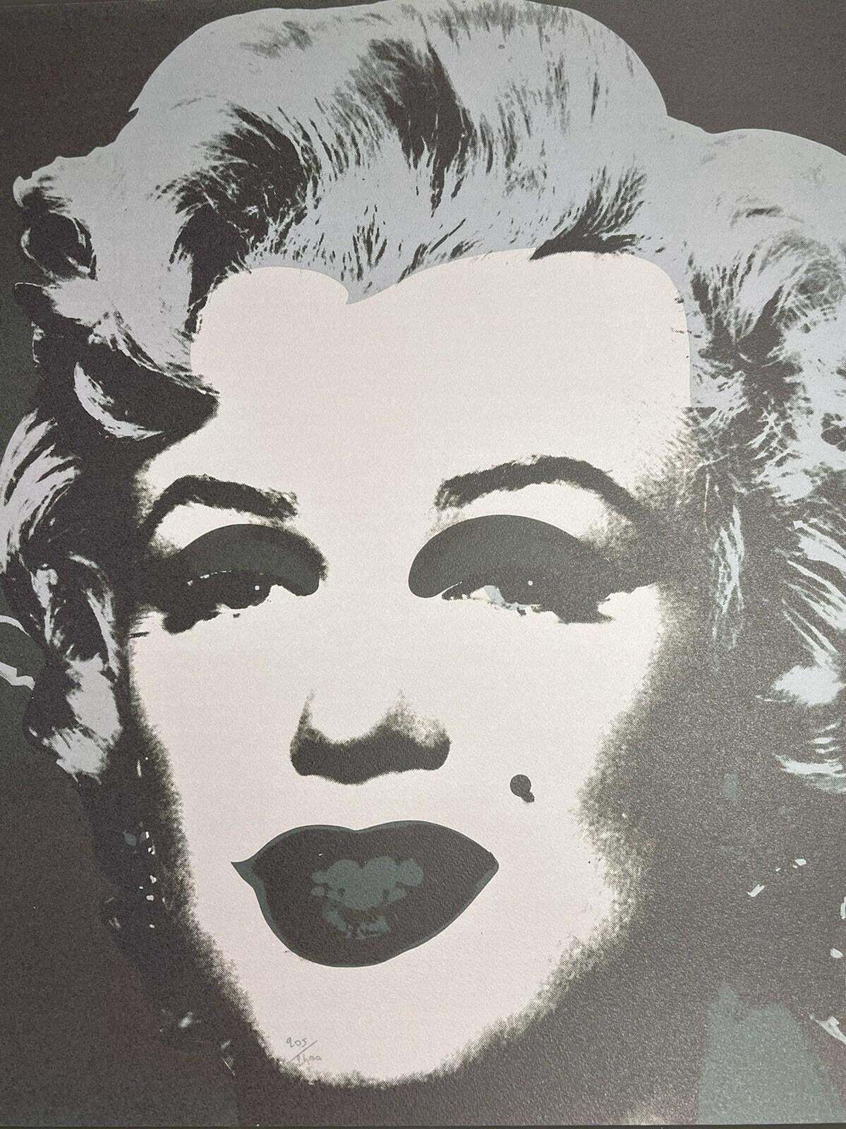 1986 Carnegie Museum Of Art After Andy Warhol "Marilyn Monroe" Lithograph photo for sale