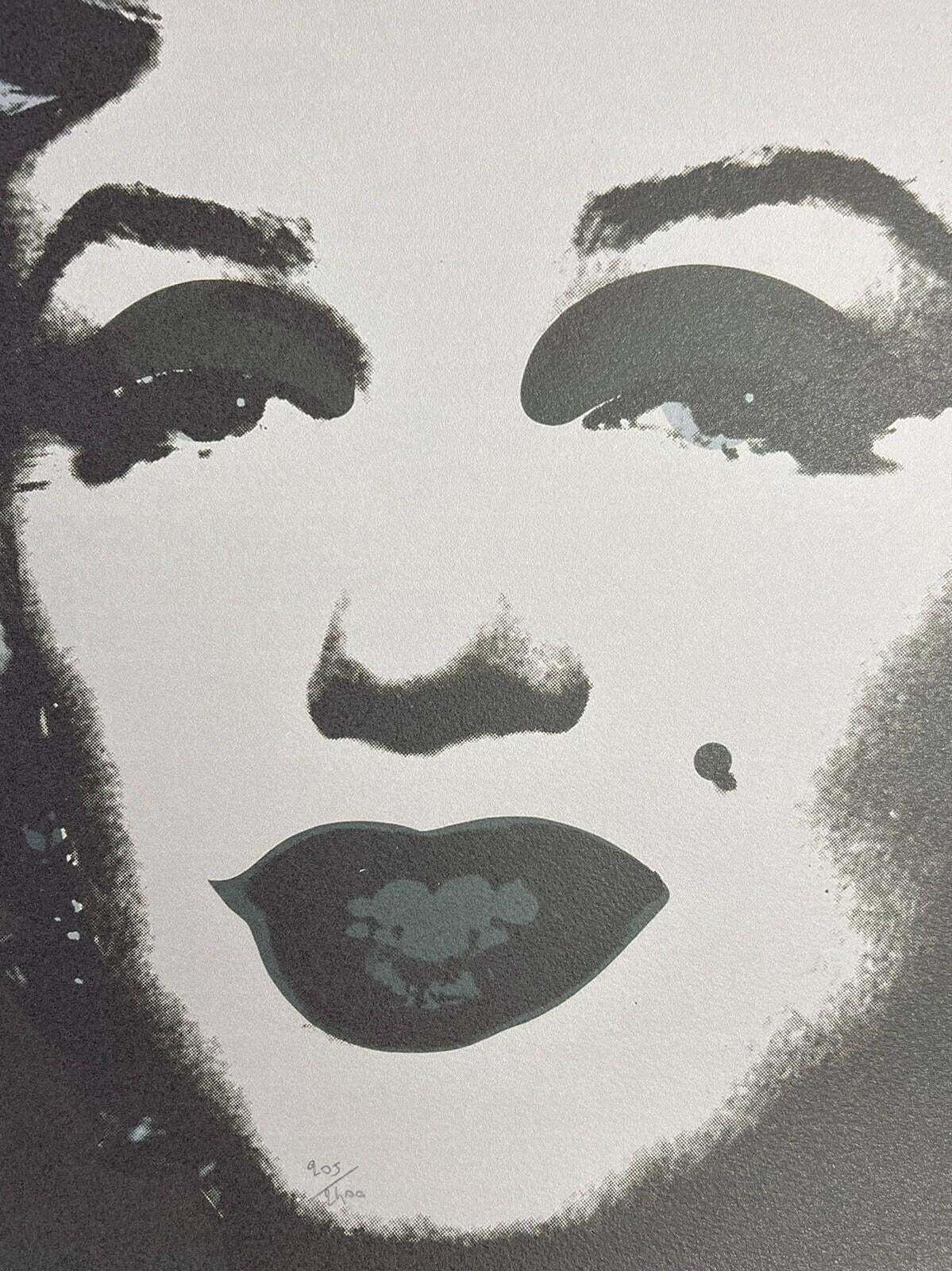 1986 Carnegie Museum Of Art After Andy Warhol "Marilyn Monroe" Lithograph photo buy