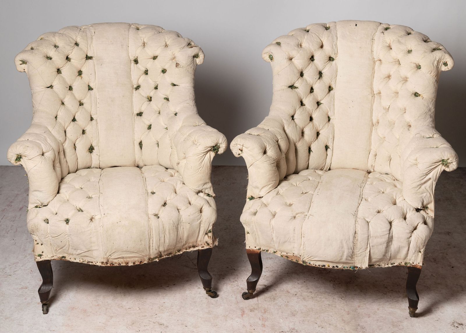 Antique French Pair Of Chairs
