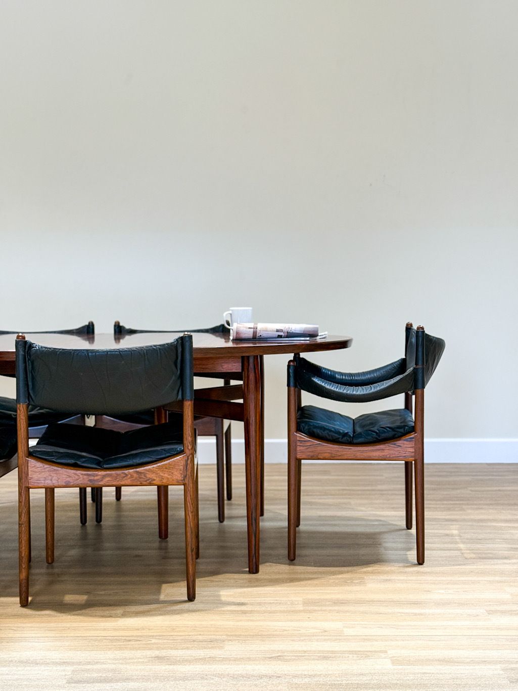 A Set Of 8 Dining Chairs (By Kristian Solmer Vedel) photo buy