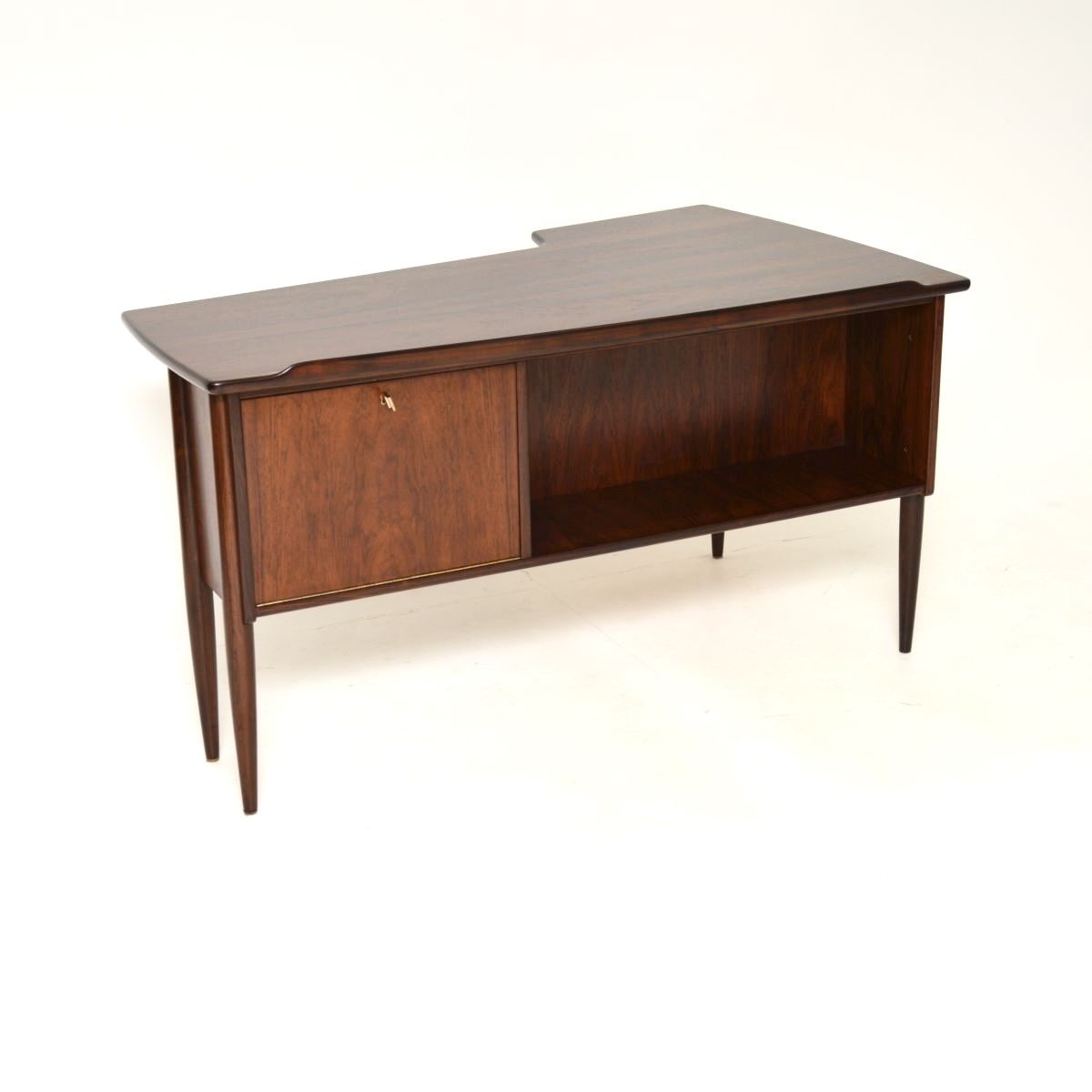 photo furniture Vintage Swedish Rosewood Boomerang Desk By Goran Strand For Lelangs Mobelfabrik
