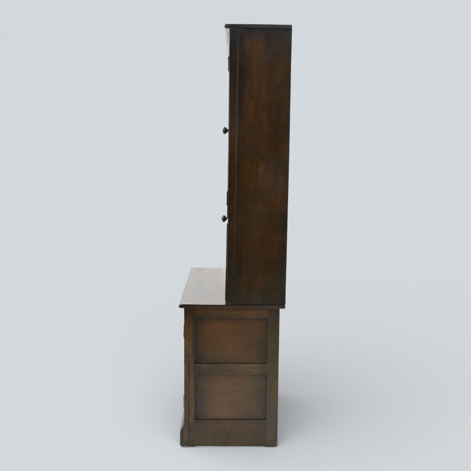 Ercol Mural Wall Unit Display/Drinks Cabinet Dark Finish Free Uk Delivery* photo for sale