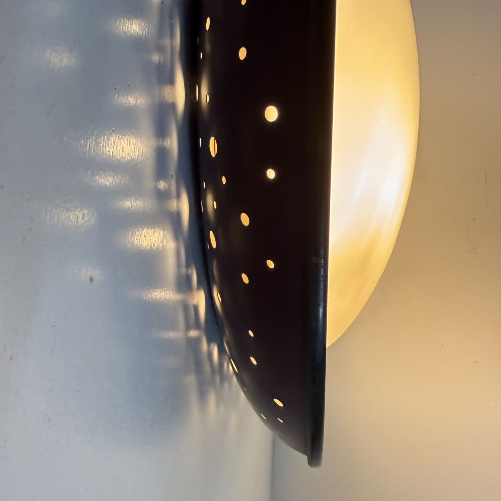 photo vinterior Ernest Igl For Hillebrand Large Fifties Ceiling Lamp / Wall Lamp , 1950’s