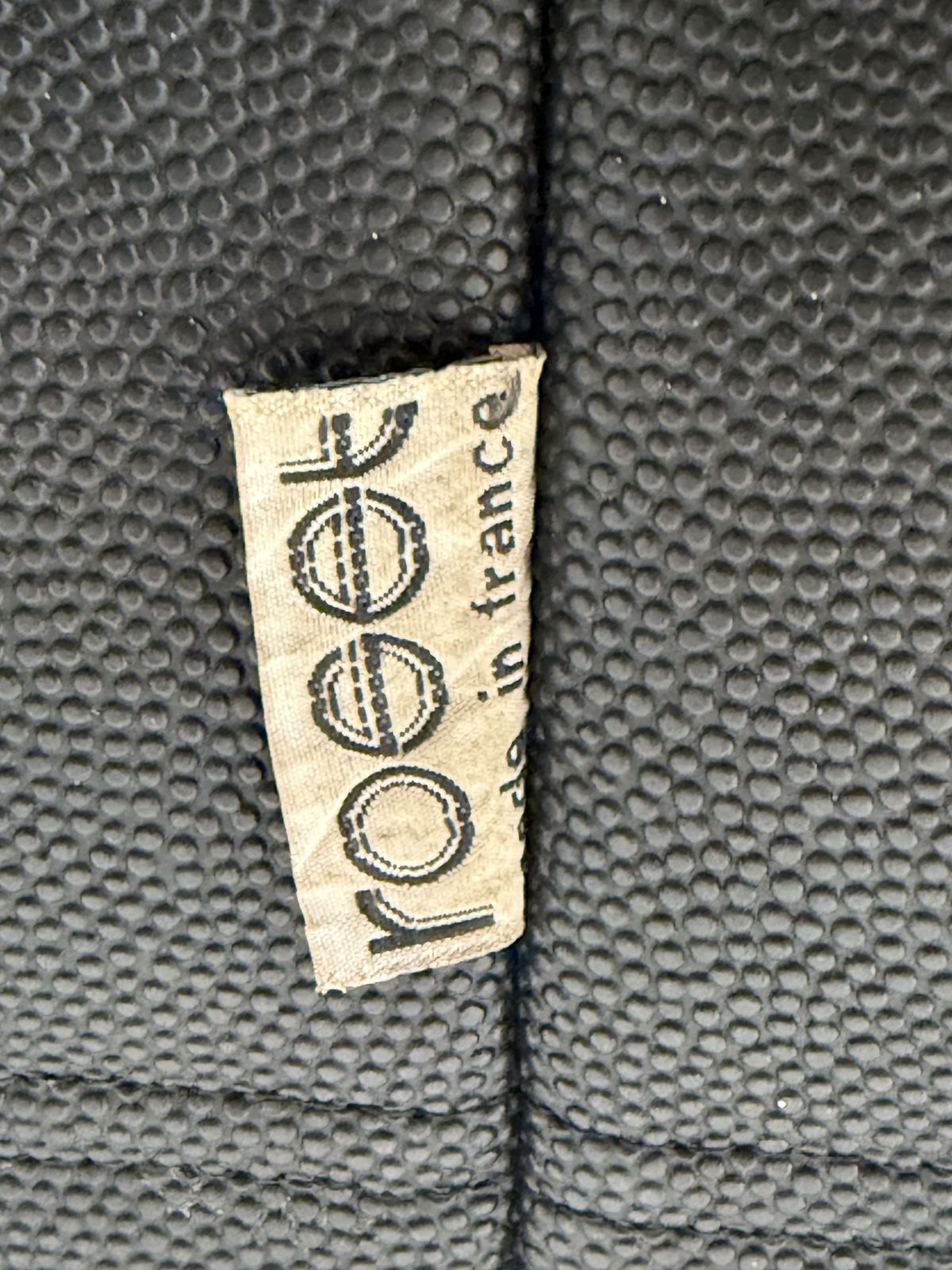 Vintage Ligne Roset Togo Lounge Chair In Black Leather photo 1700.0
