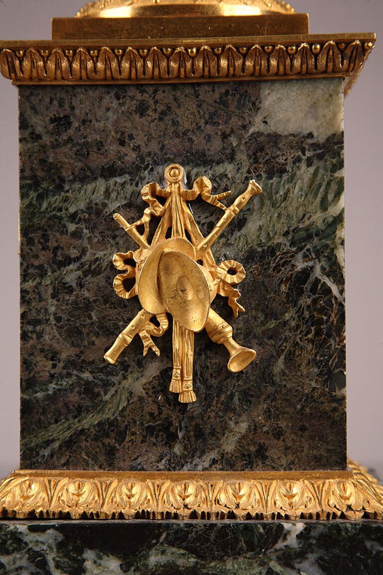 photo furniture Pair Of Directory Period Candelabra With Swans And Winged Women