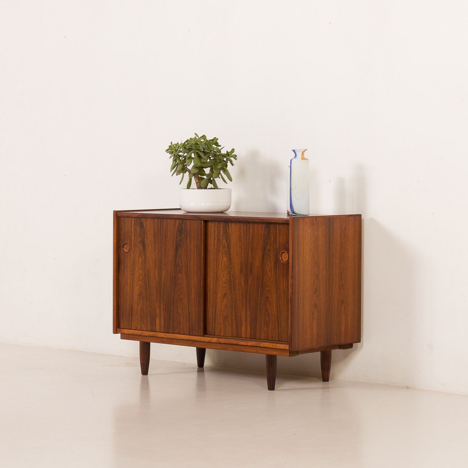 Danish Small Rosewood Sideboard Attr. To Hundevad, 1960s