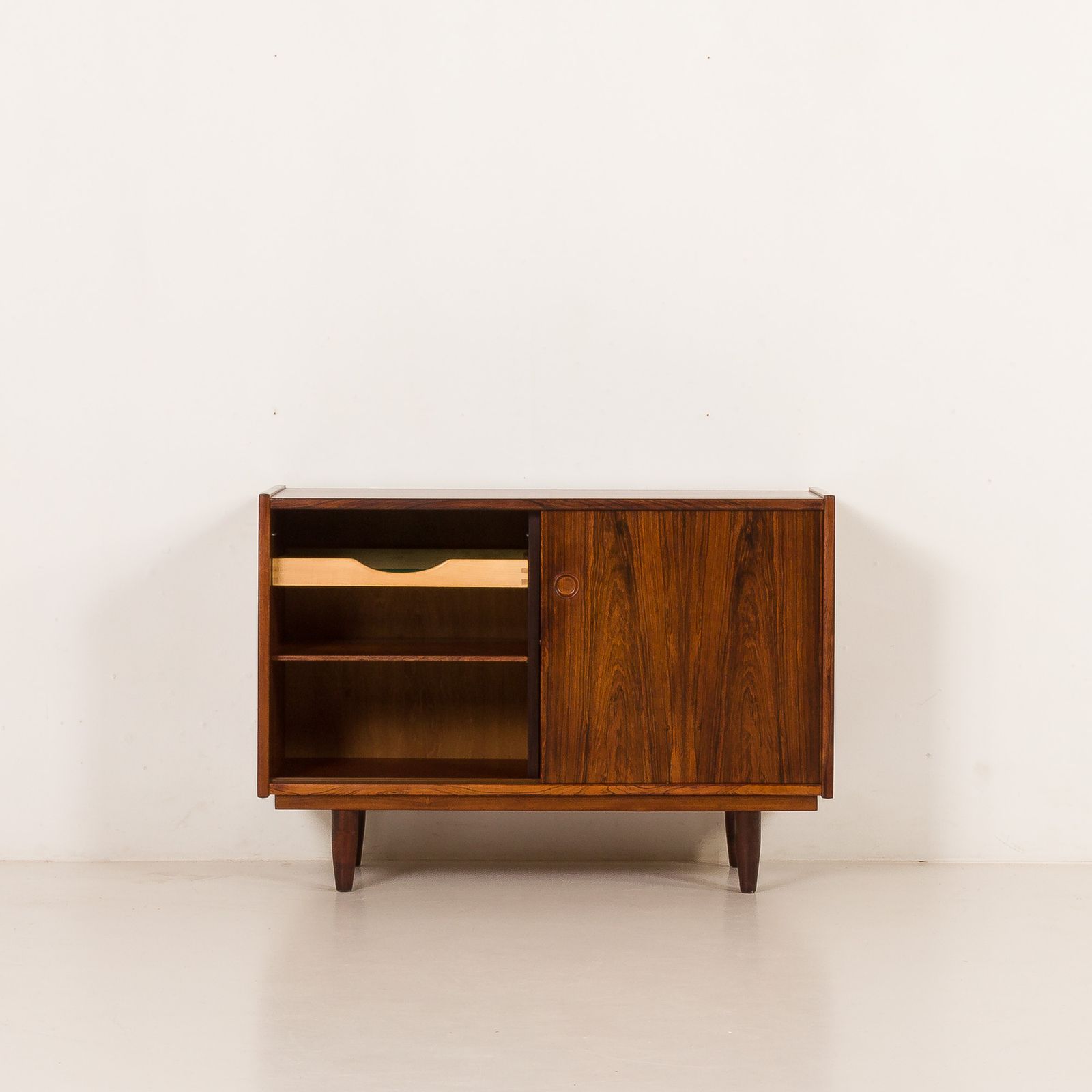 Danish Small Rosewood Sideboard Attr. To Hundevad, 1960s photo furniture