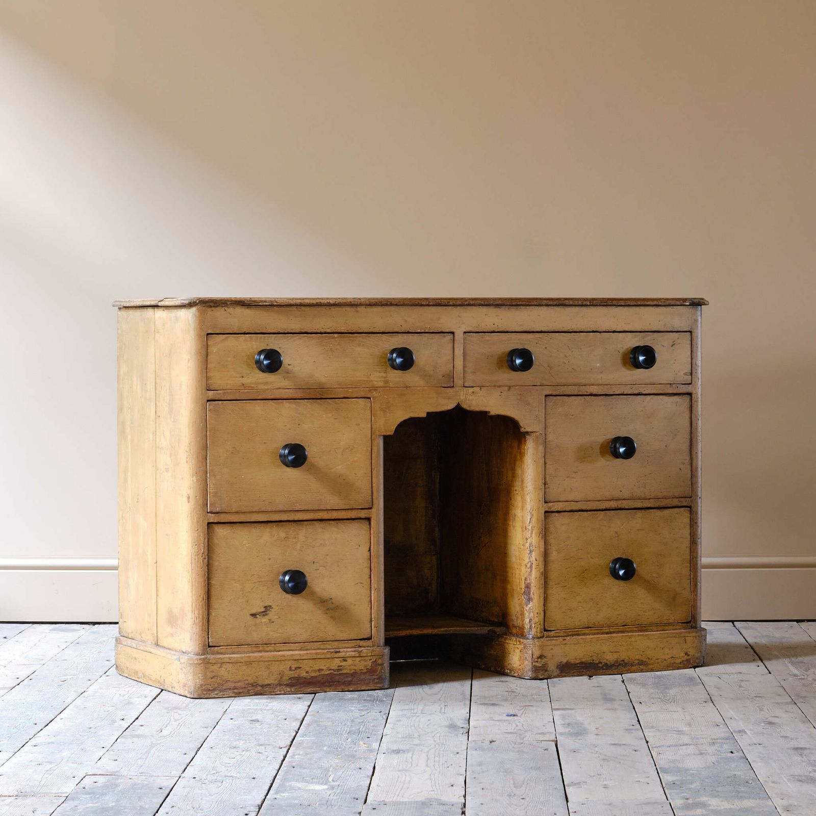 19th Century Painted Pine Dog Kennel Dresser photo Furniture