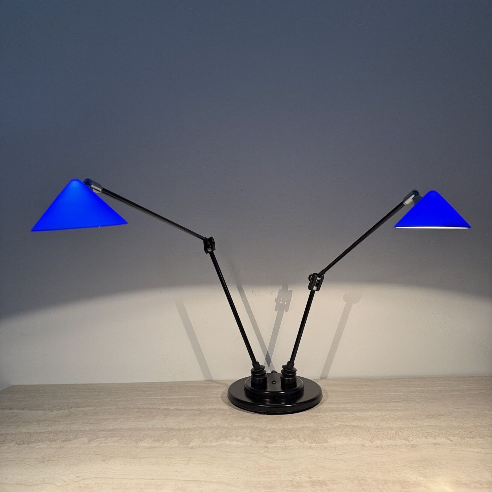 Dutch Design Pola Amstelveen Tafellamp, Minimalistisch Design, Jaren 1980 photo vinterior