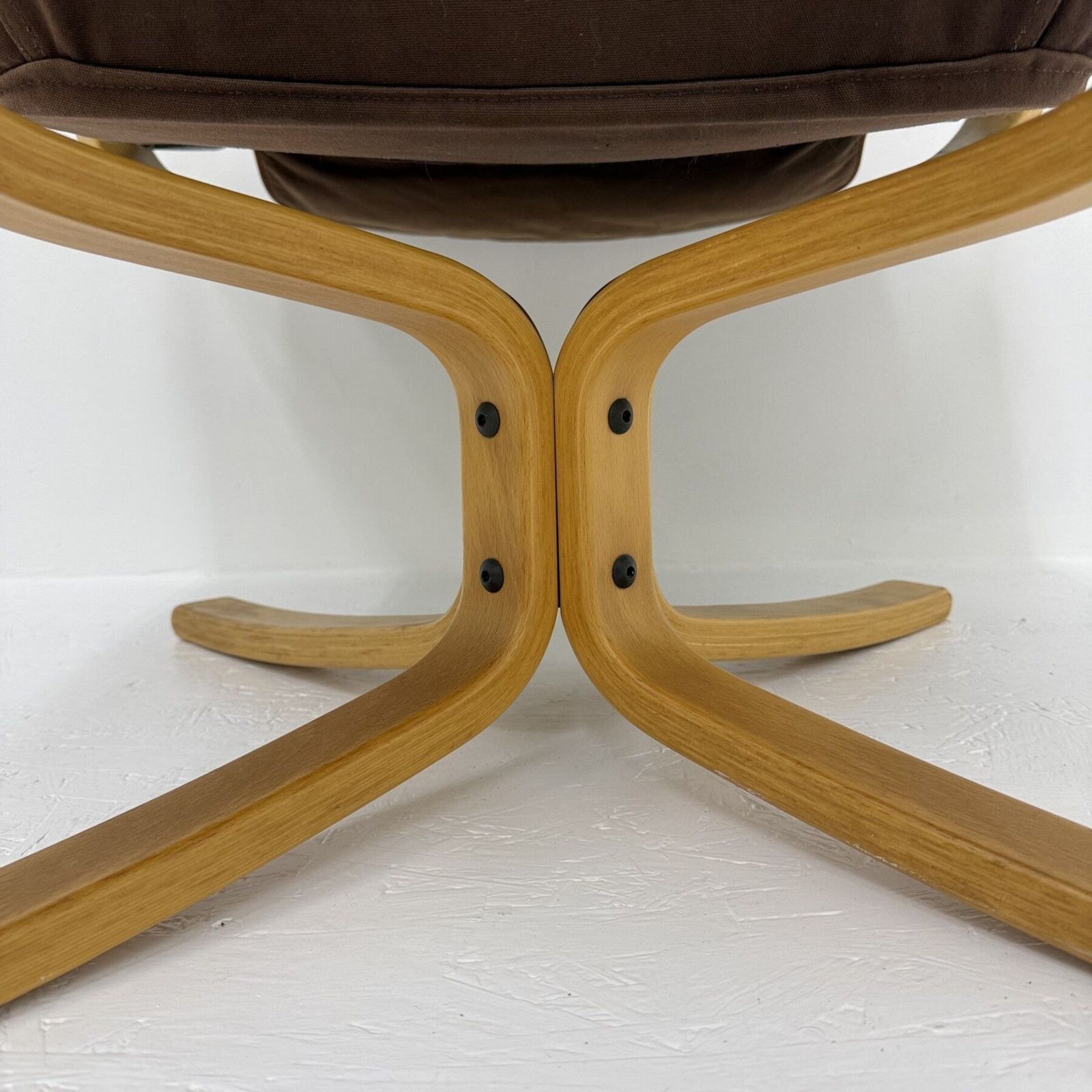 photo vinterior Falcon Leather Lounge Chair By Sigurd Ressel For Vatne Møbler, 1970s