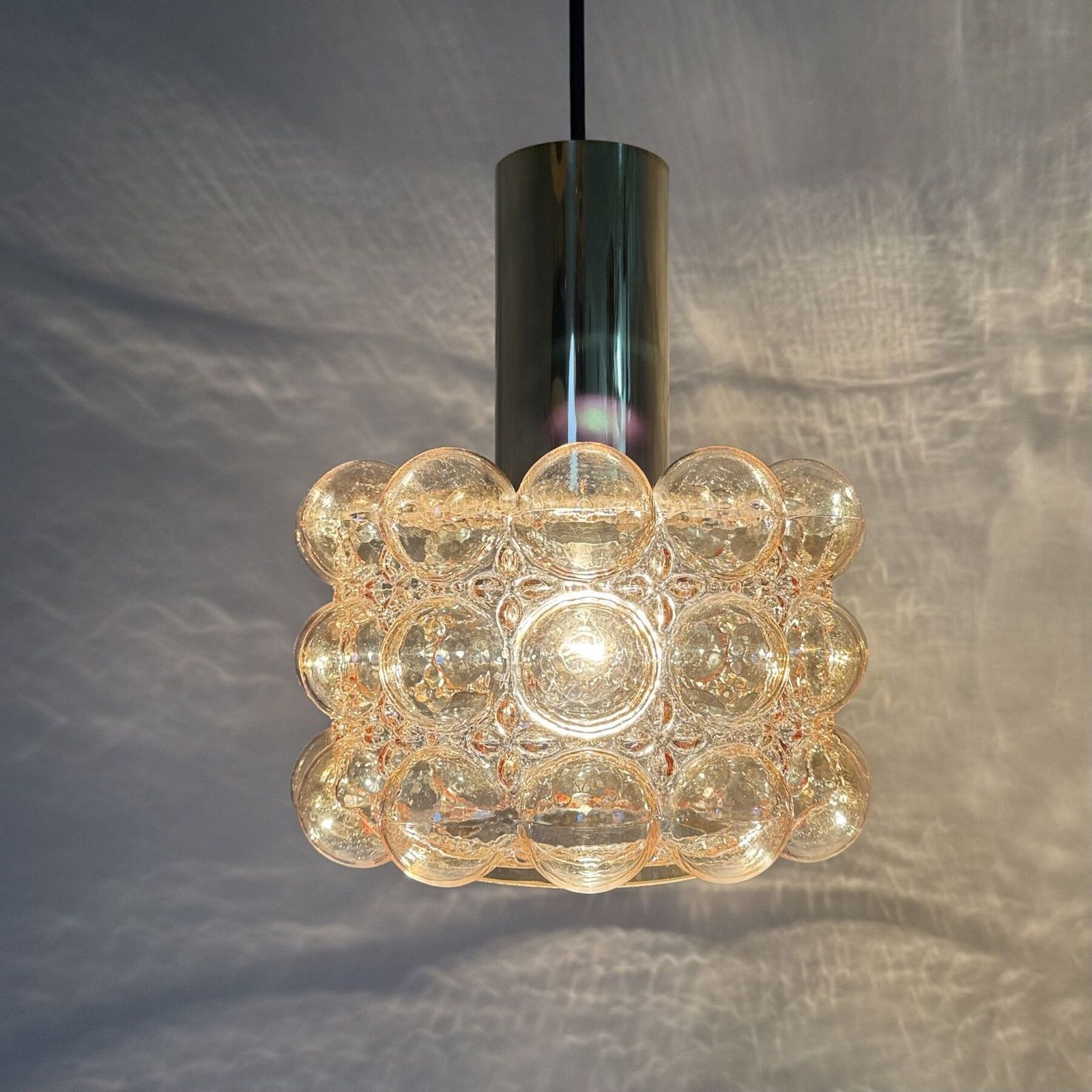 Mid Century Helena Tynell Grote Bubble Hanglamp, Jaren 1970 photo furniture