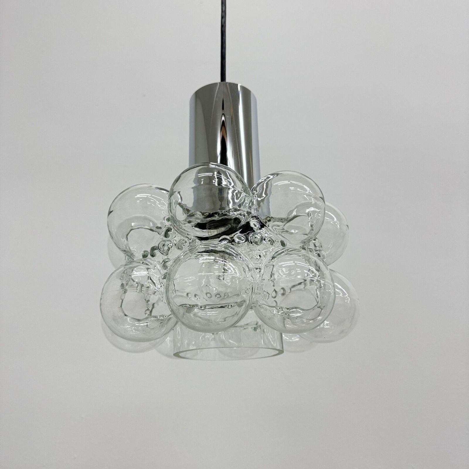 Bubble Glass Pendant Van Helena Tynell Voor Limburg, Duitsland, Jaren 1970