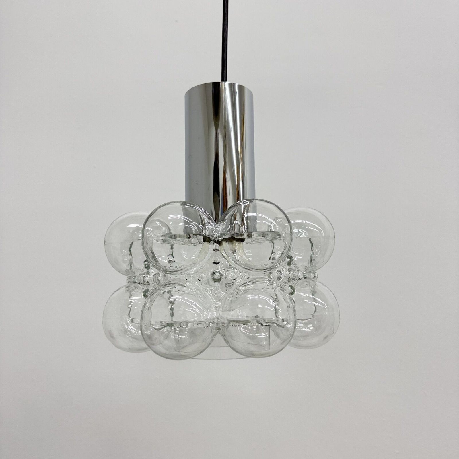 Verlichting Bubble Glass Pendant Van Helena Tynell Voor Limburg, Duitsland, Jaren 1970 photo
