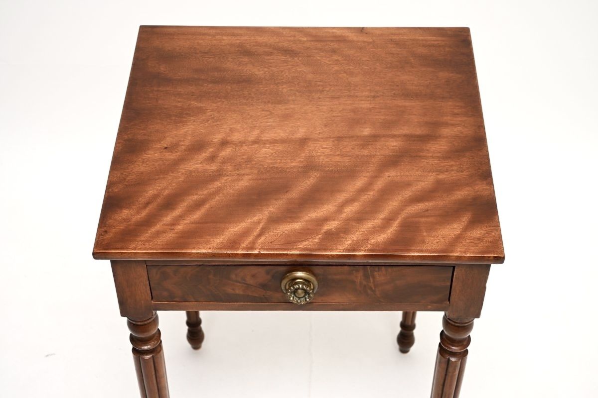 Antique Georgian Period Walnut Side Table photo buy