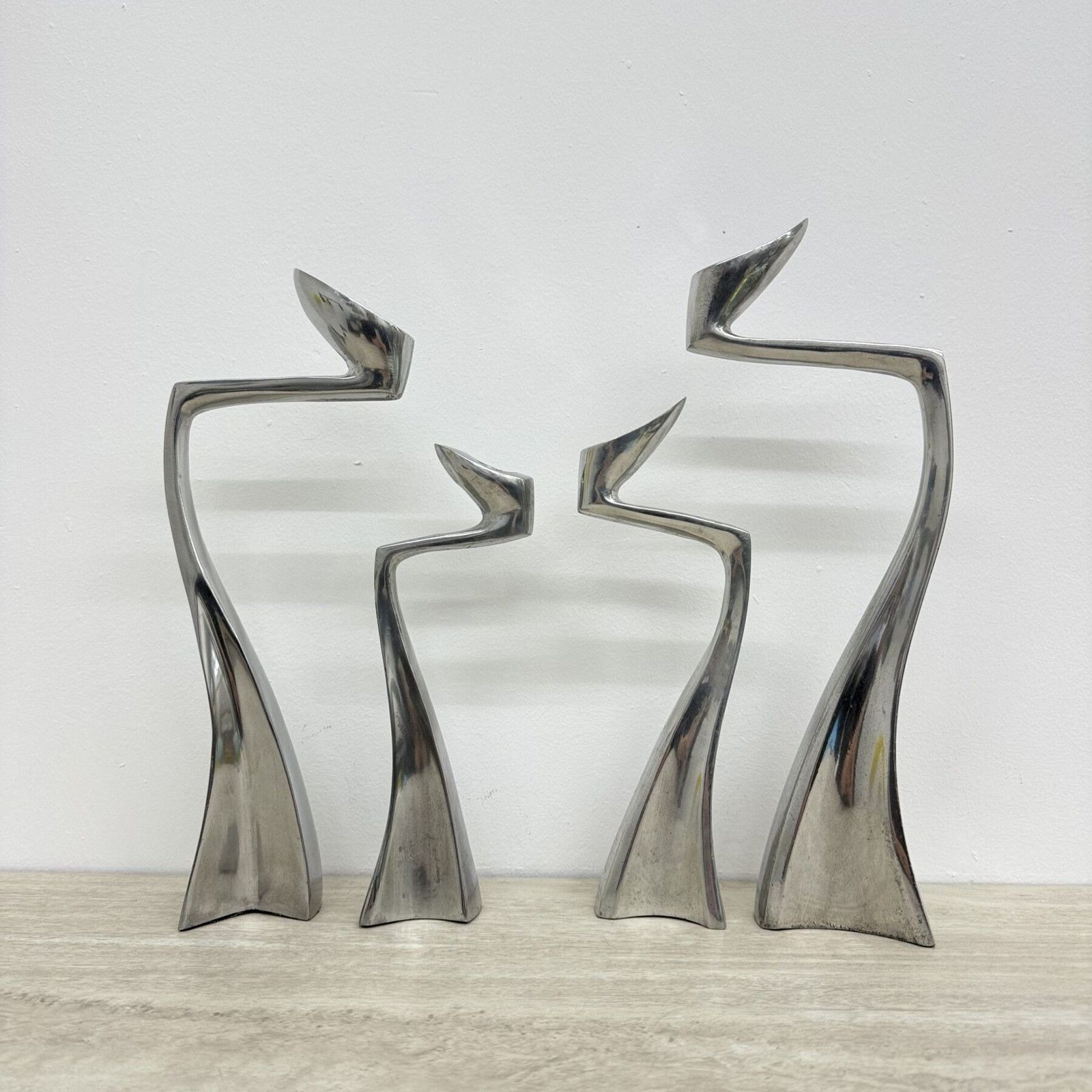 Scp ‘Swan’ / ‘Arclumis’ Candlesticks By Matthew Hilton, 1986 photo Home Decor