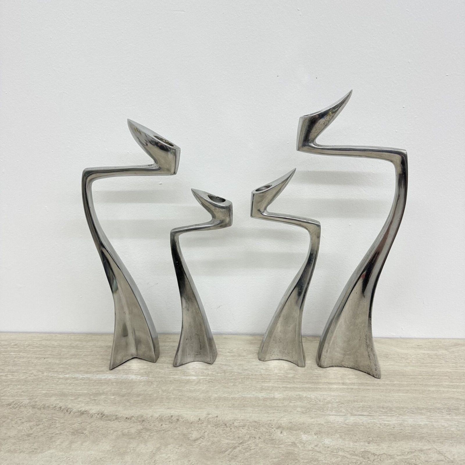 Scp ‘Swan’ / ‘Arclumis’ Candlesticks By Matthew Hilton, 1986 photo 461.0